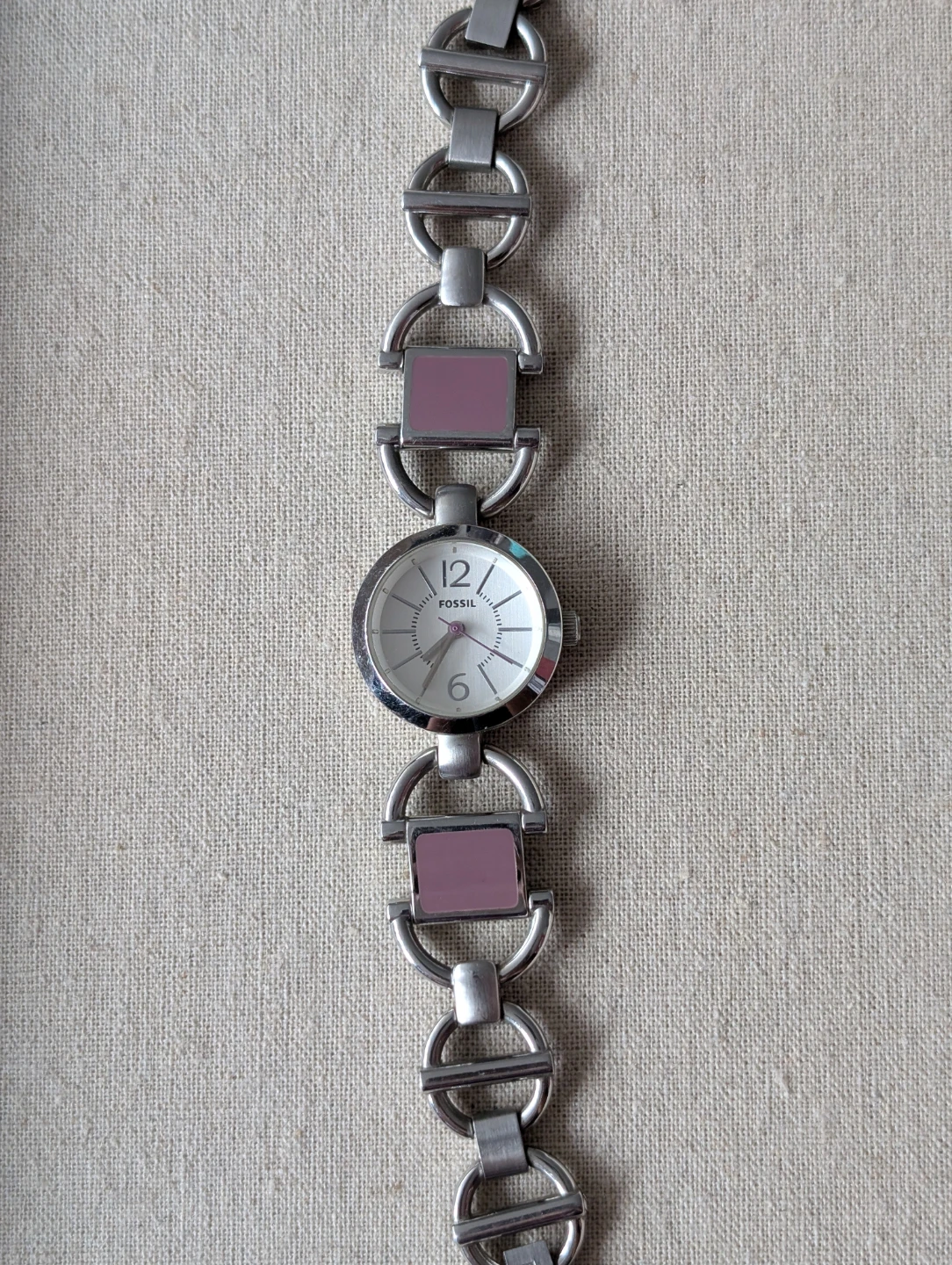 Fossil Stainless Steel Chain Link Bracelet Watch