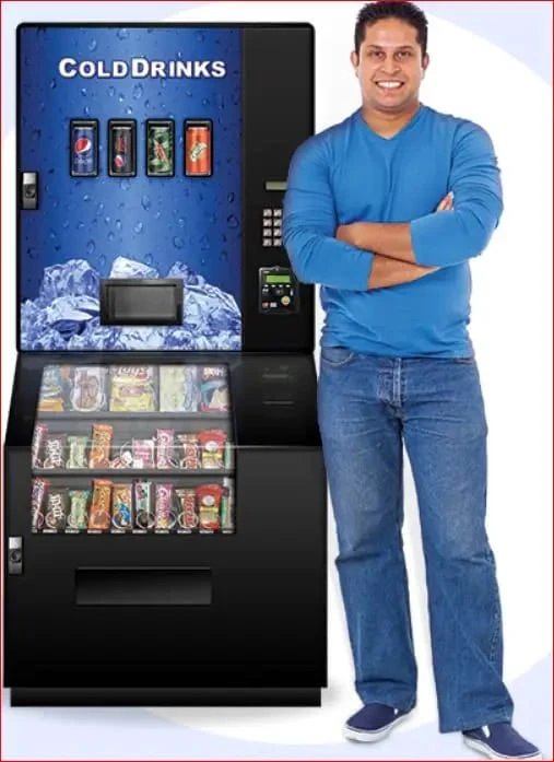 Commercial Vending Machine for Drinks and Snacks