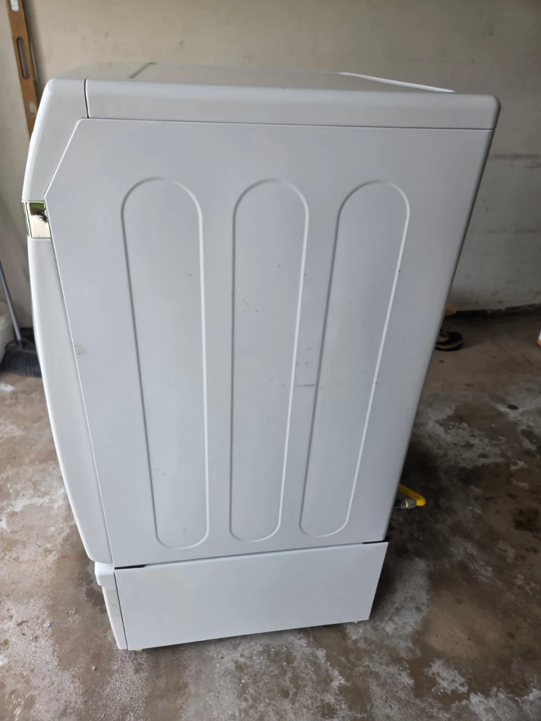 Samsung White Front Load Steam Dryer - photo 5