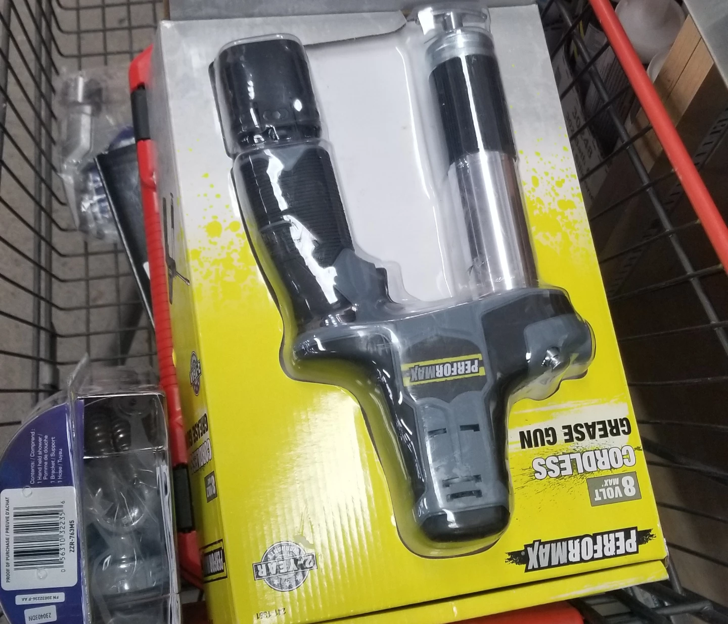 Performax 8 Volt Cordless Grease Gun