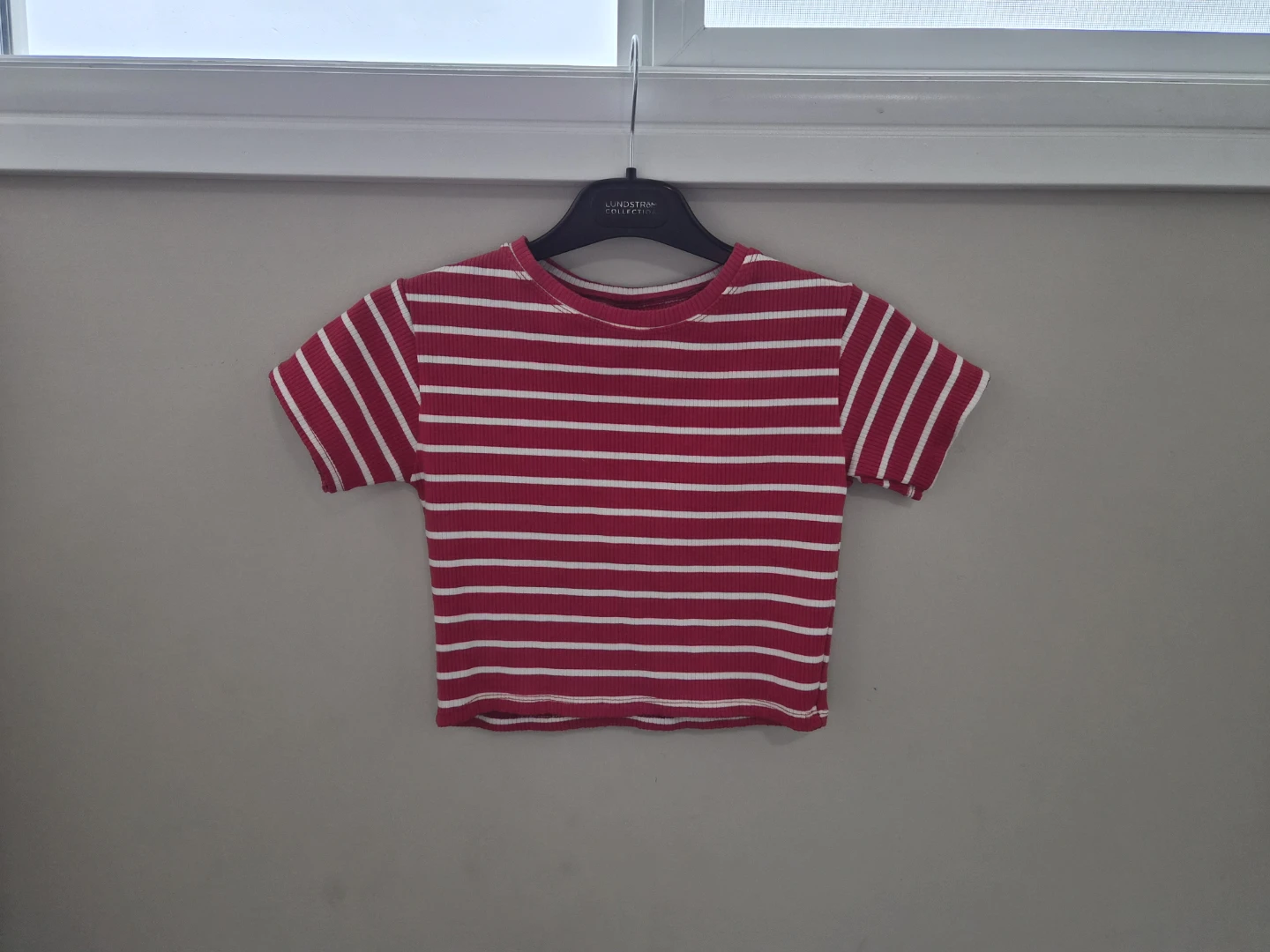 Striped Cropped T-Shirt