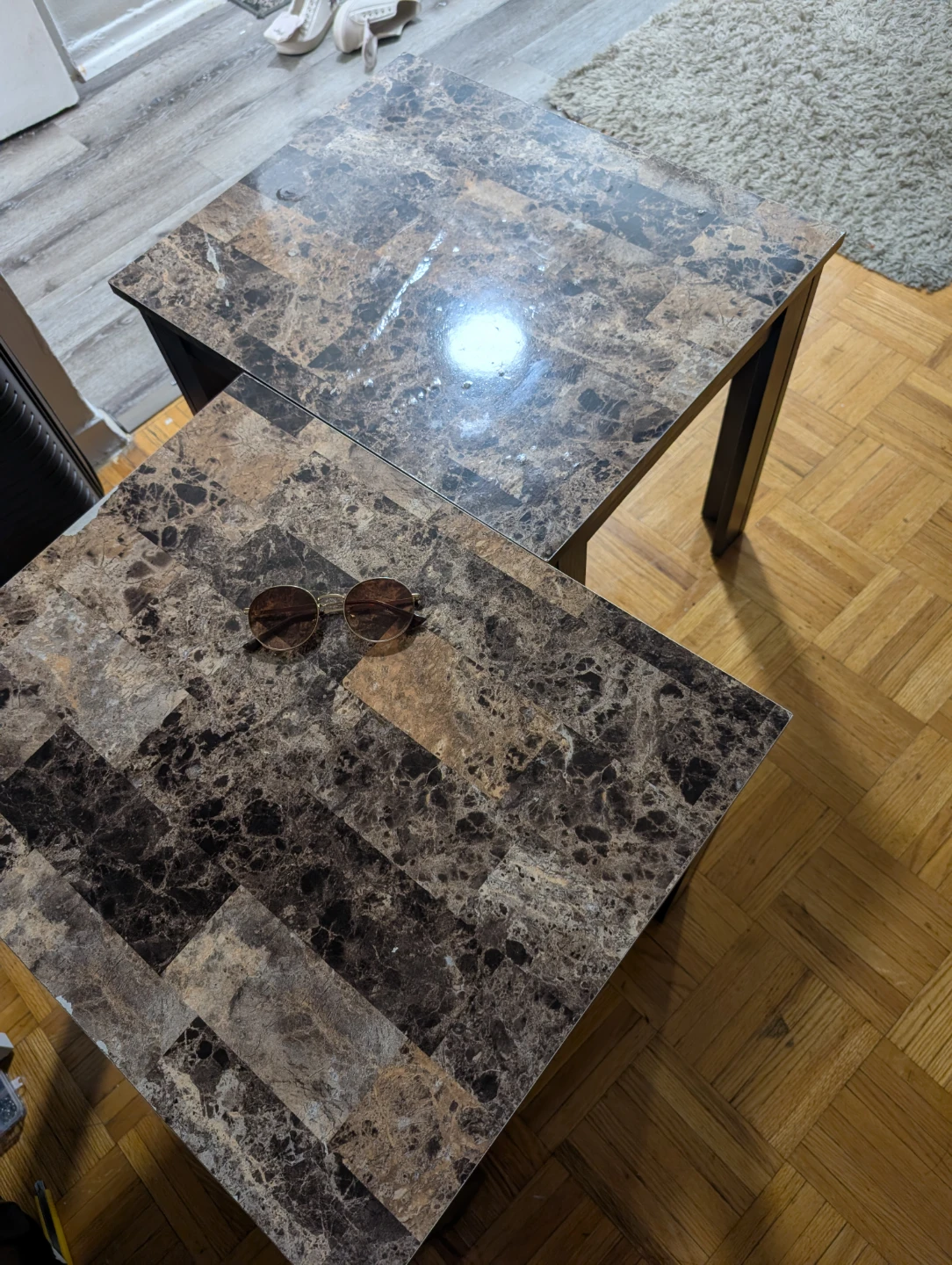 tables set of 2 - photo 2