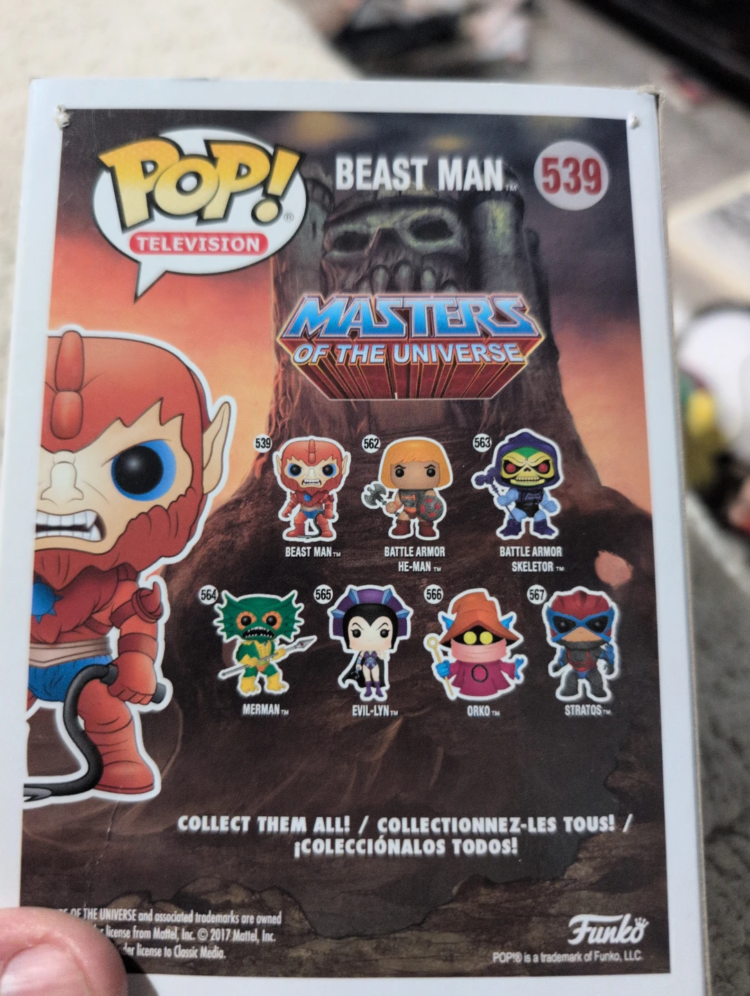 Funko Pop! Masters of the Universe Beast Man Vinyl Figure #539 - photo 2