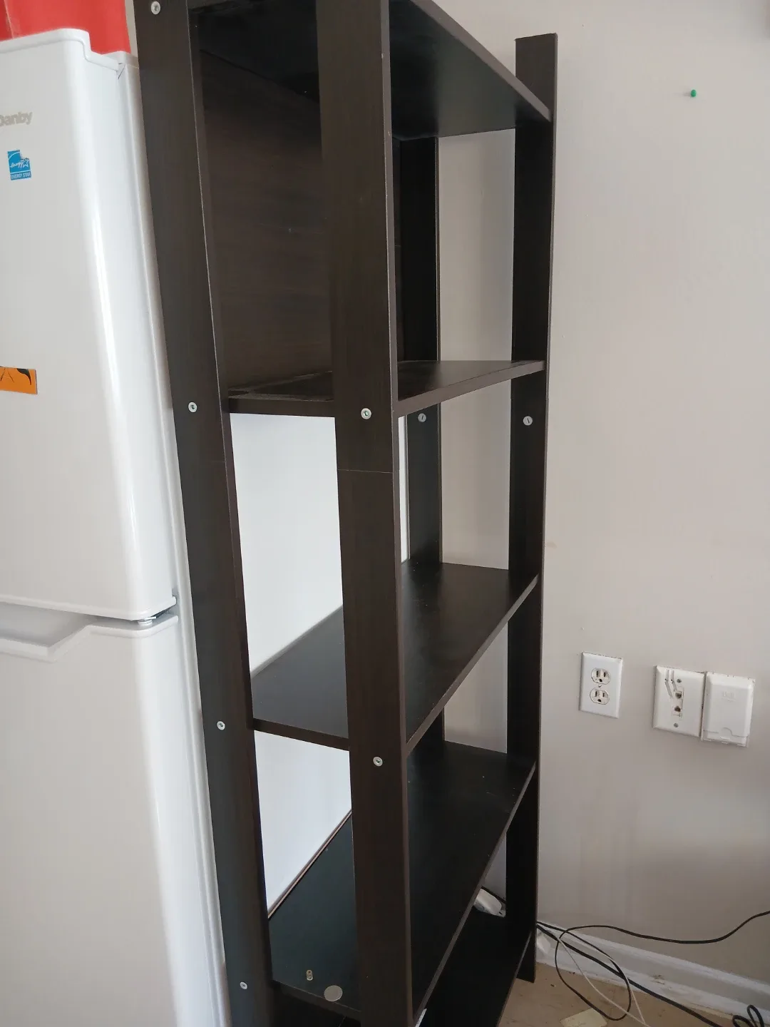 IKEA LAIVA Bookcase, black-brown, 62x165 cm