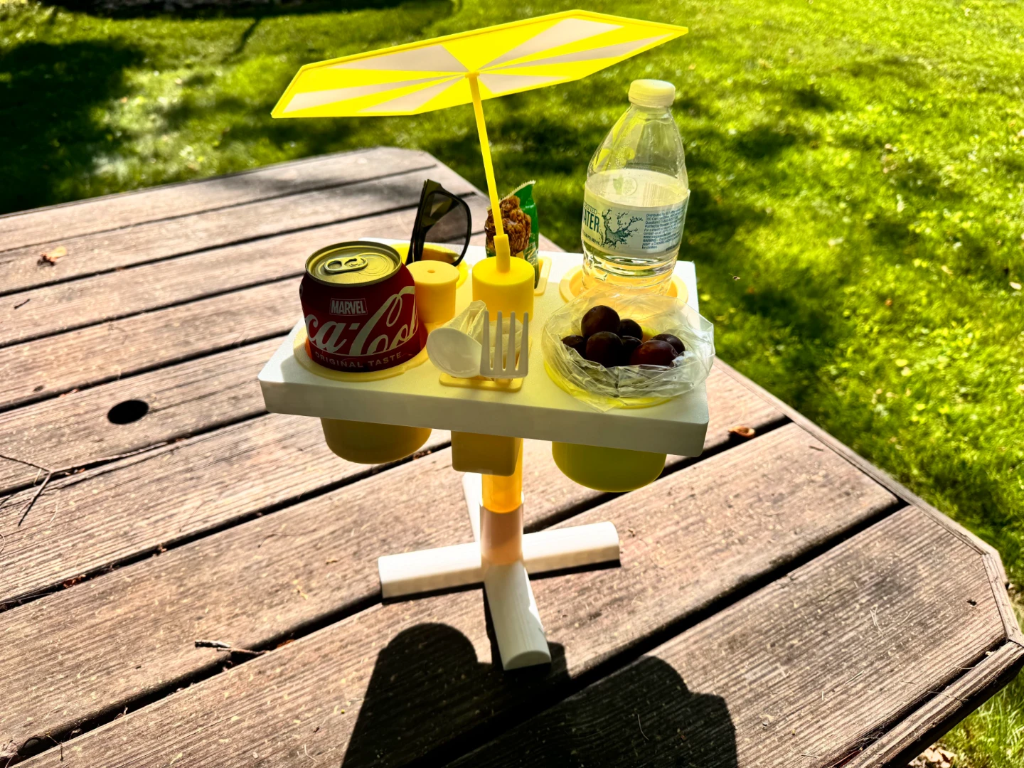 Beach Drink Caddy with Umbrella - photo 5