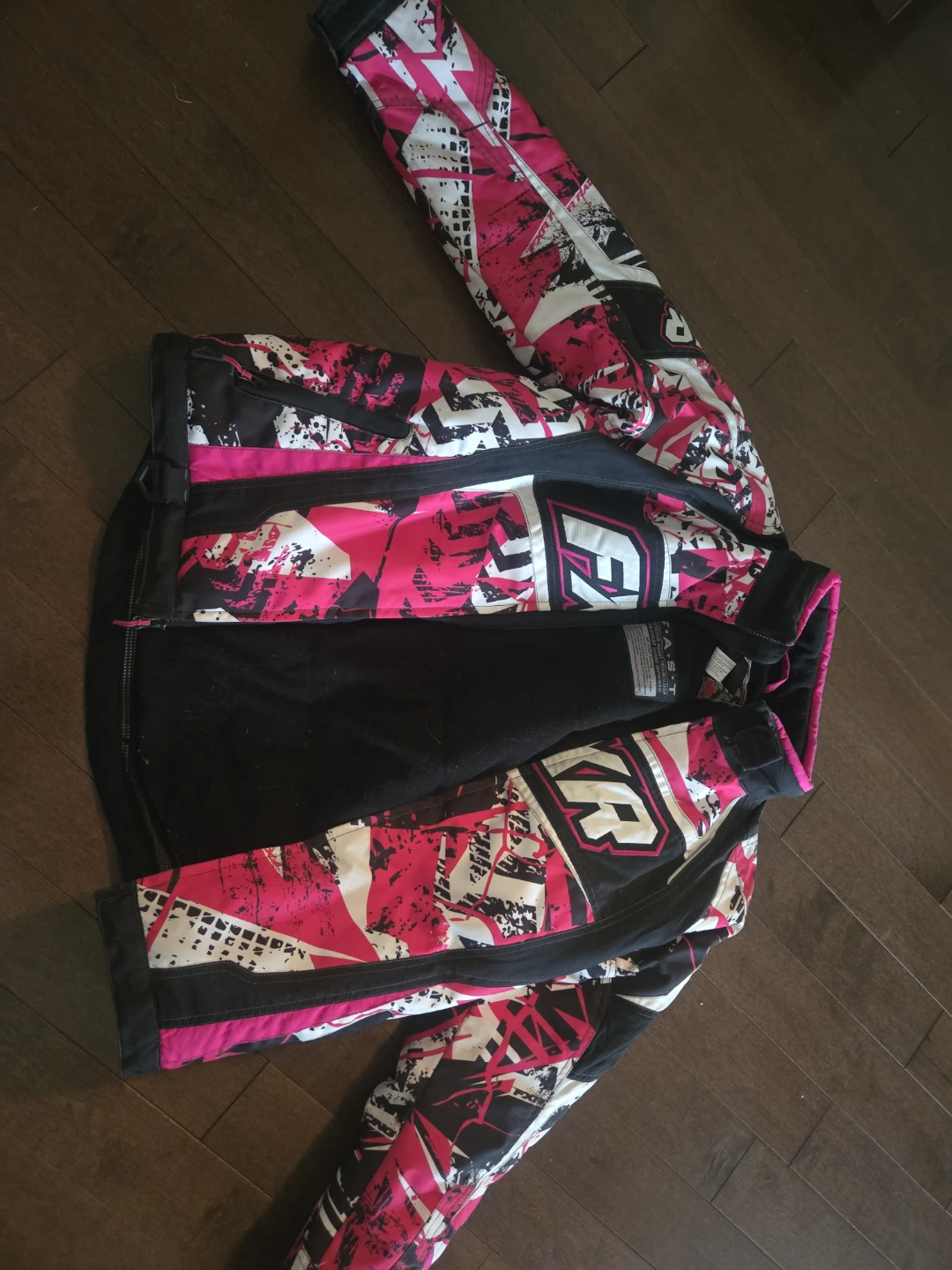 FXR Youth Helix Jacket - Pink/Black - Size 14