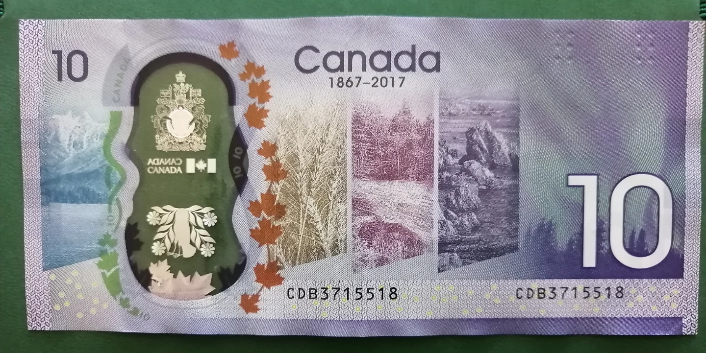 Canada 10 Dollar Bill 1867-2017 - photo 2