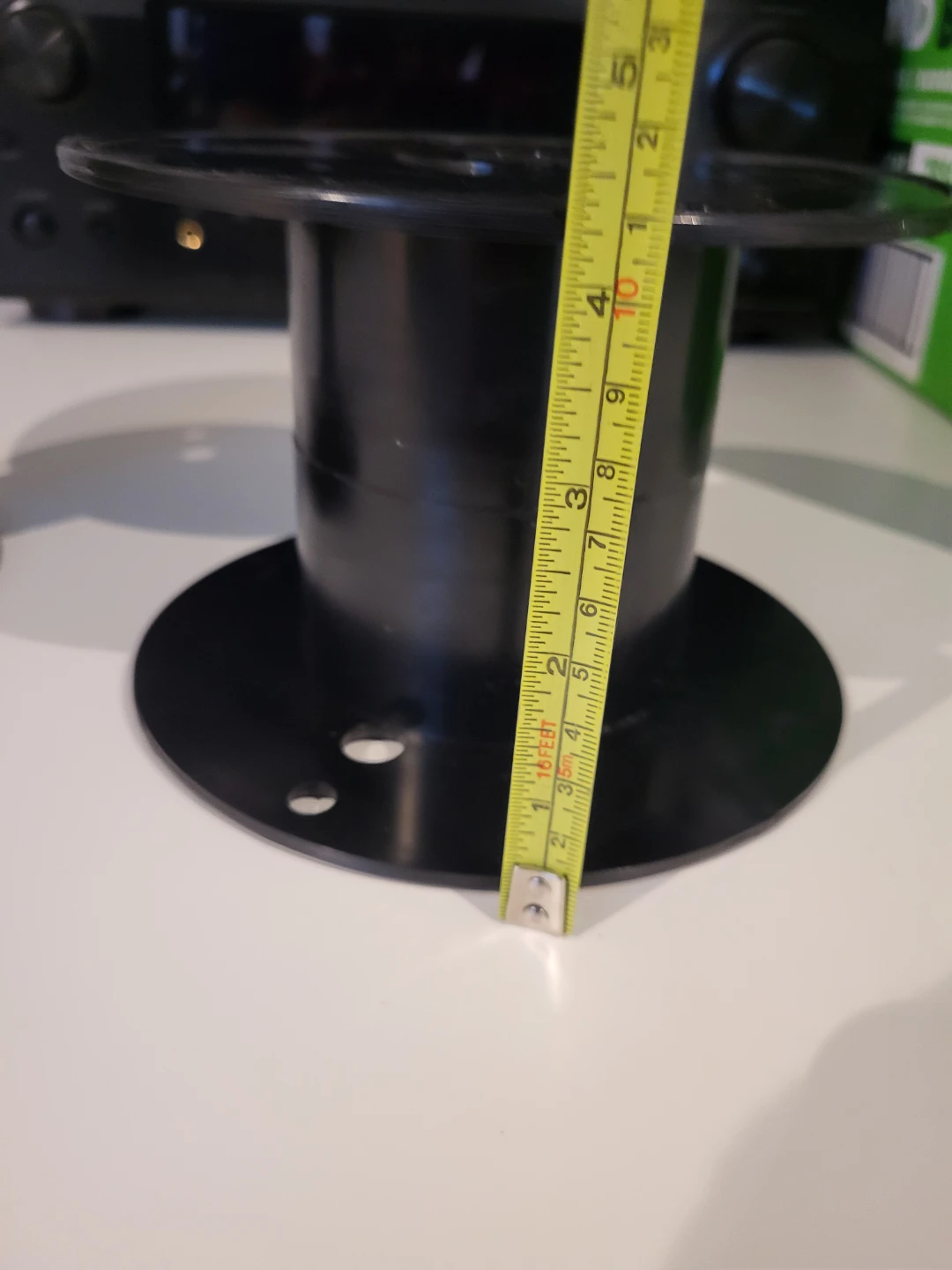 2 Black Plastic Spools - photo 5