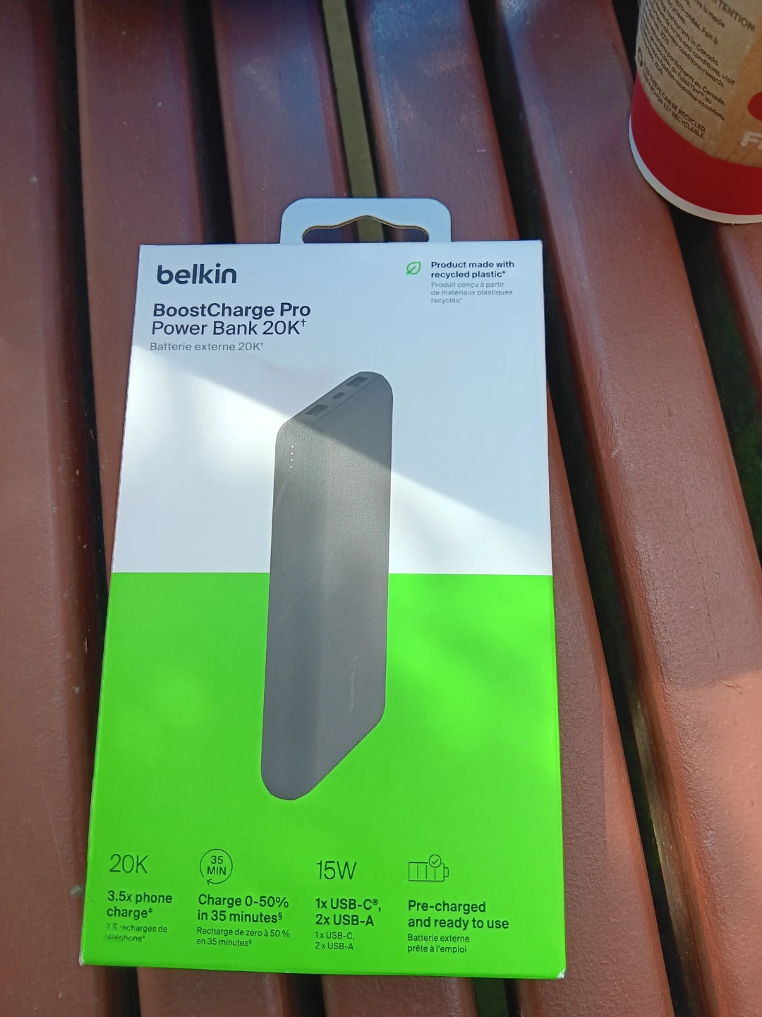 Belkin BoostCharge Pro Power Bank 20K in box & eco friendly - photo 5
