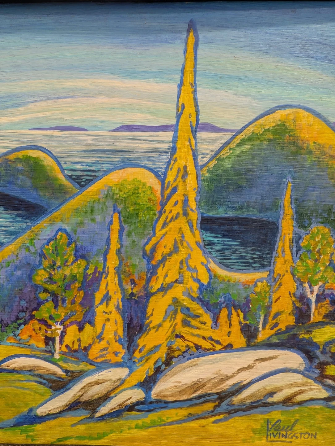 Paul Livingston Original Landscape Painting - photo 3