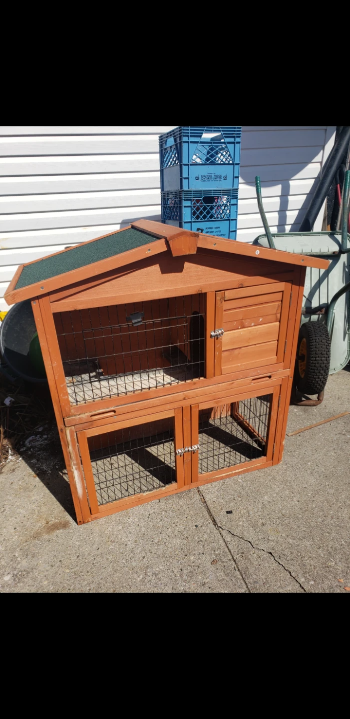 Wooden Hutch for Small Animals