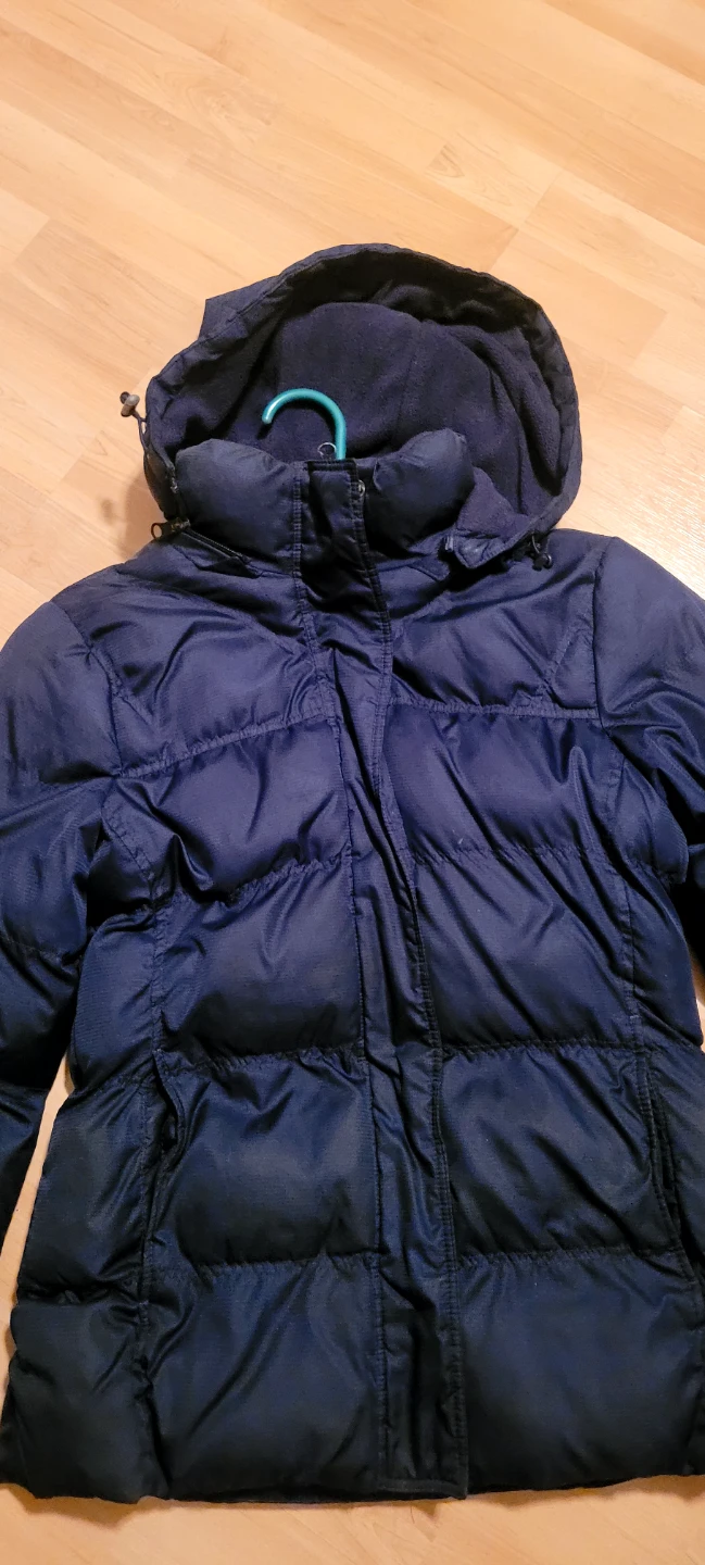 Faded Glory Puffer Jacket - Navy Blue - Size XS