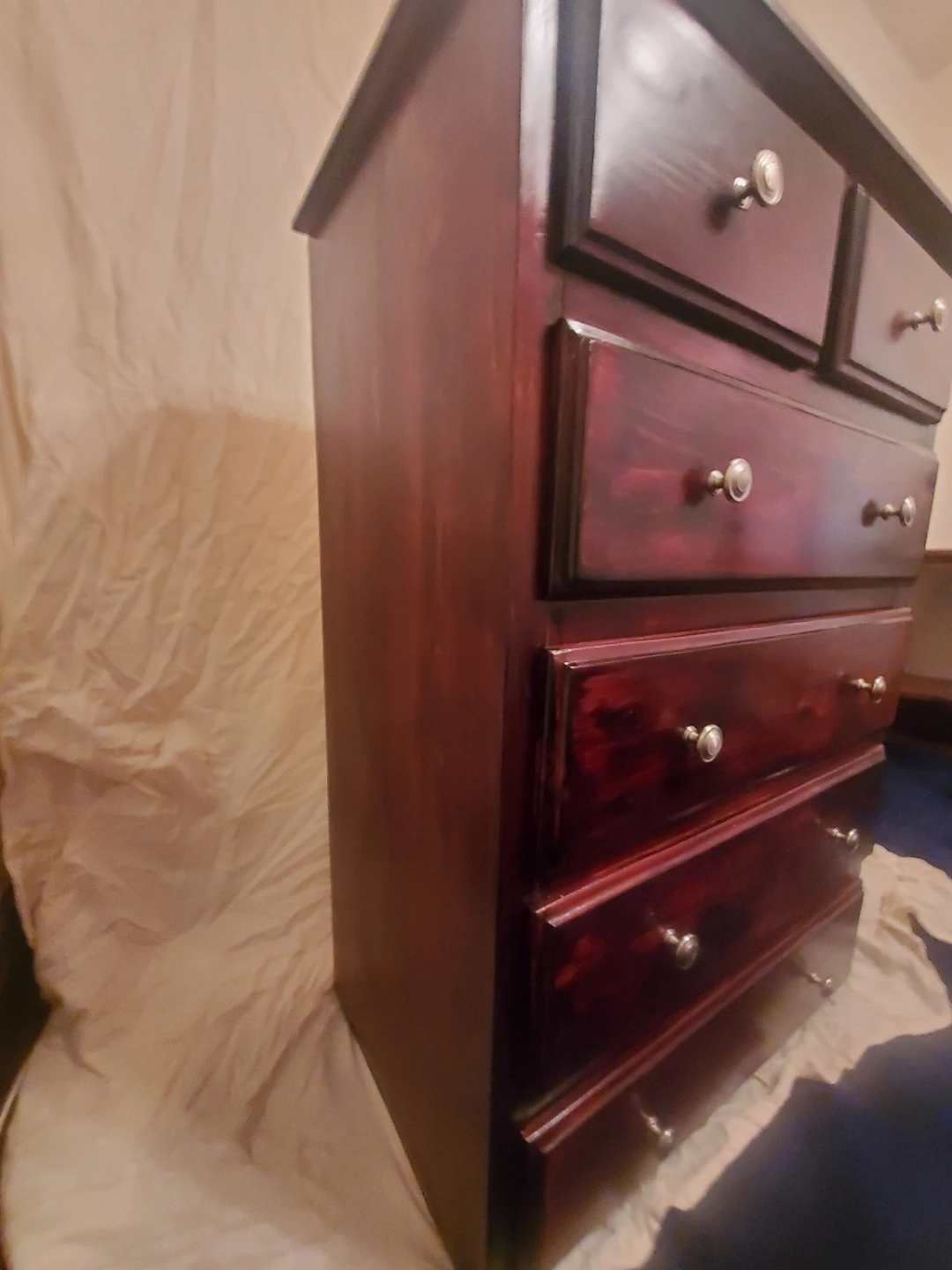 Solid Wood Dresser with 6 Drawers - photo 4