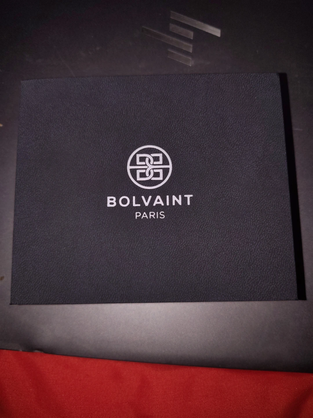 Bolvaint Paris Bifold Remington Wallet - Burgundy Leather