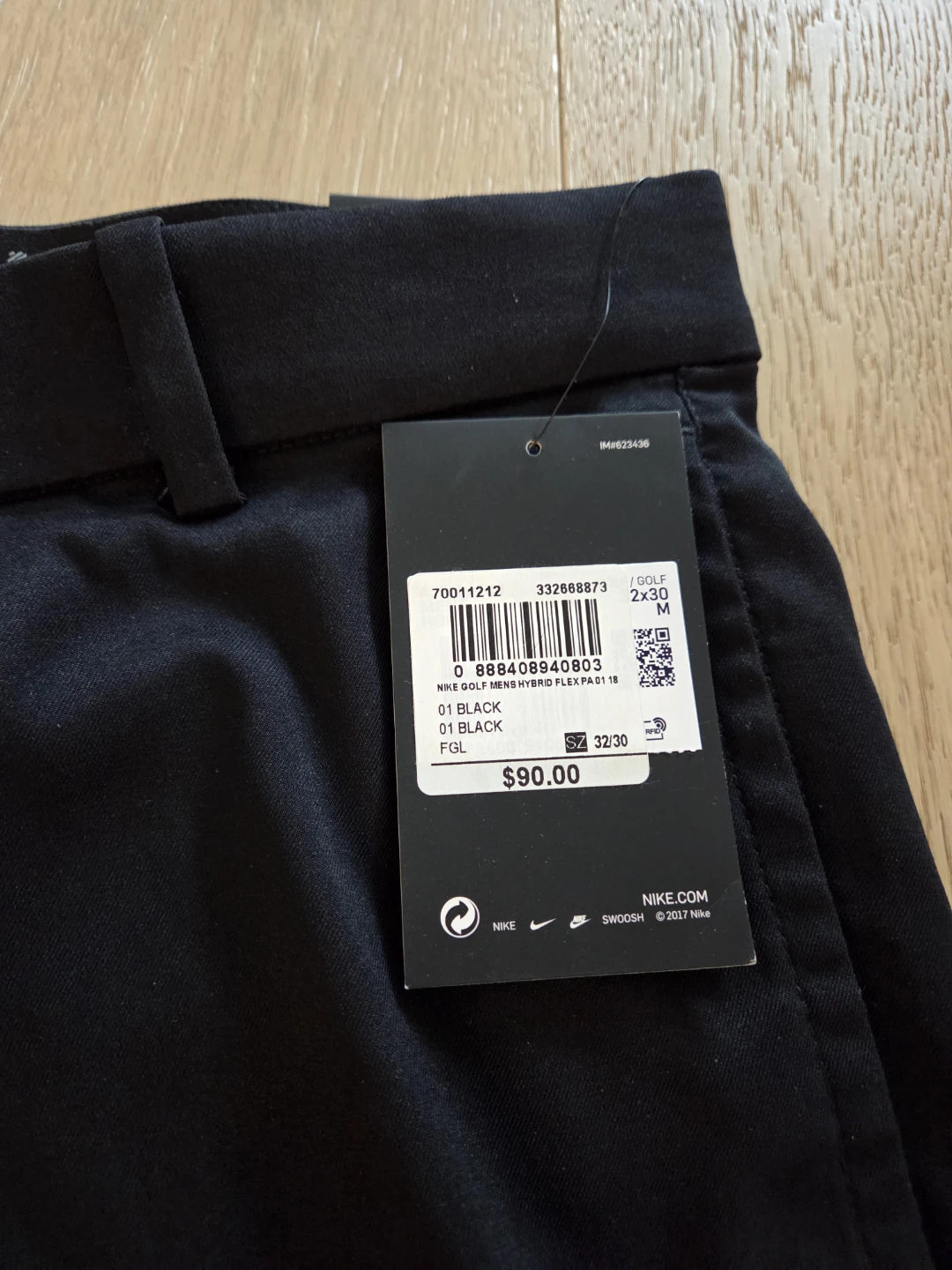 Nike Men's Golf Pants Black 32/30 - photo 3