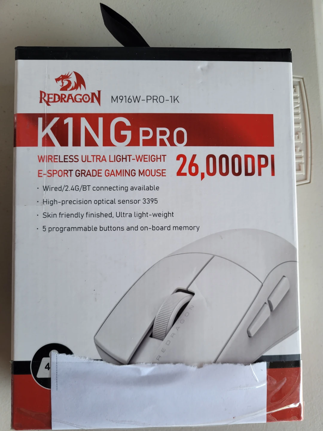 Redragon K1NG PRO Wireless Gaming Mouse