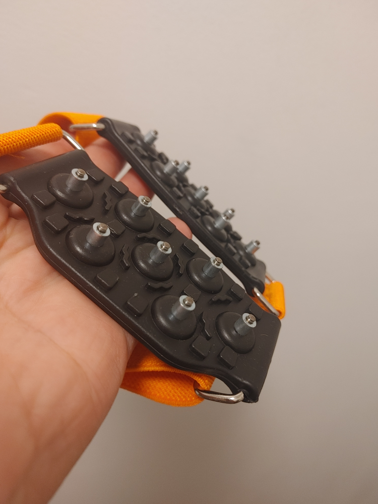 Traction Cleats Ice Grips for Boots adjustable strap new - photo 3