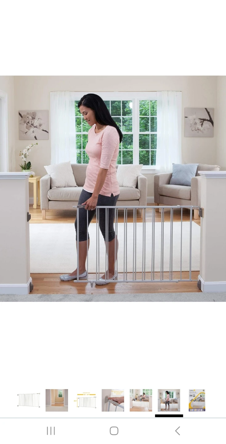 Safety 1st Wide & Sturdy Metal Sliding Gate - photo 2