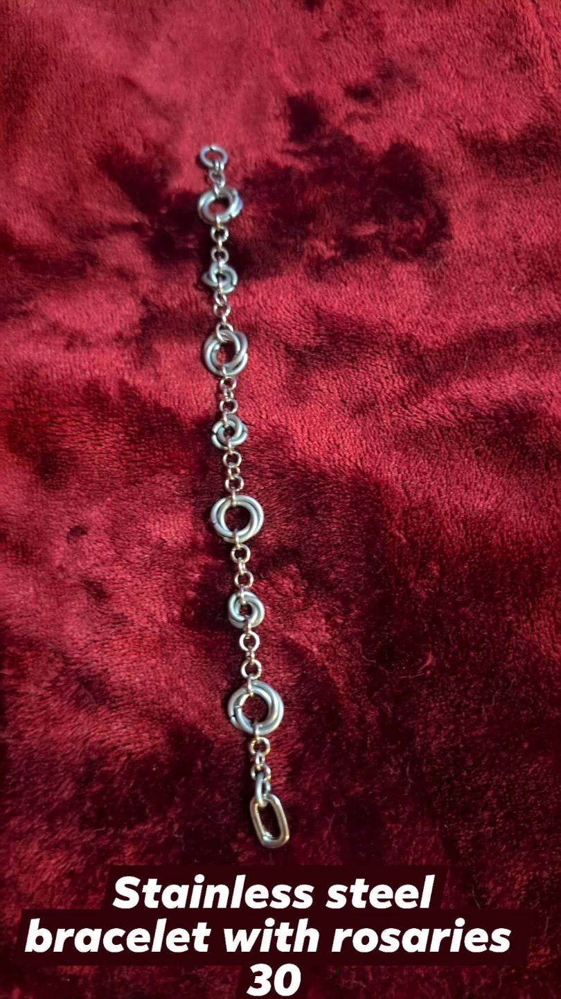 Handmade stainless steel jewelry - photo 5