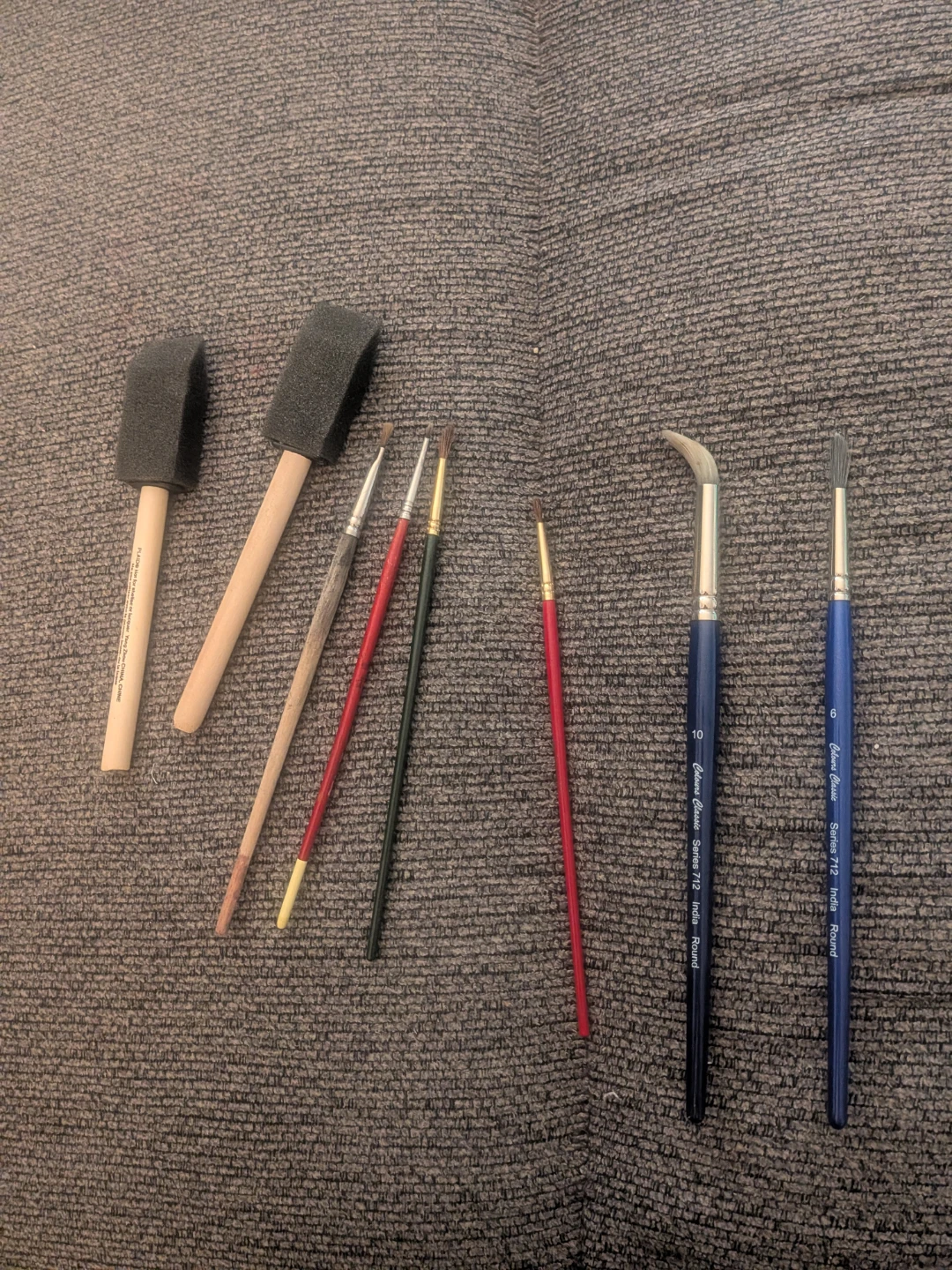 artist paintbrushes pick up in st.albert
