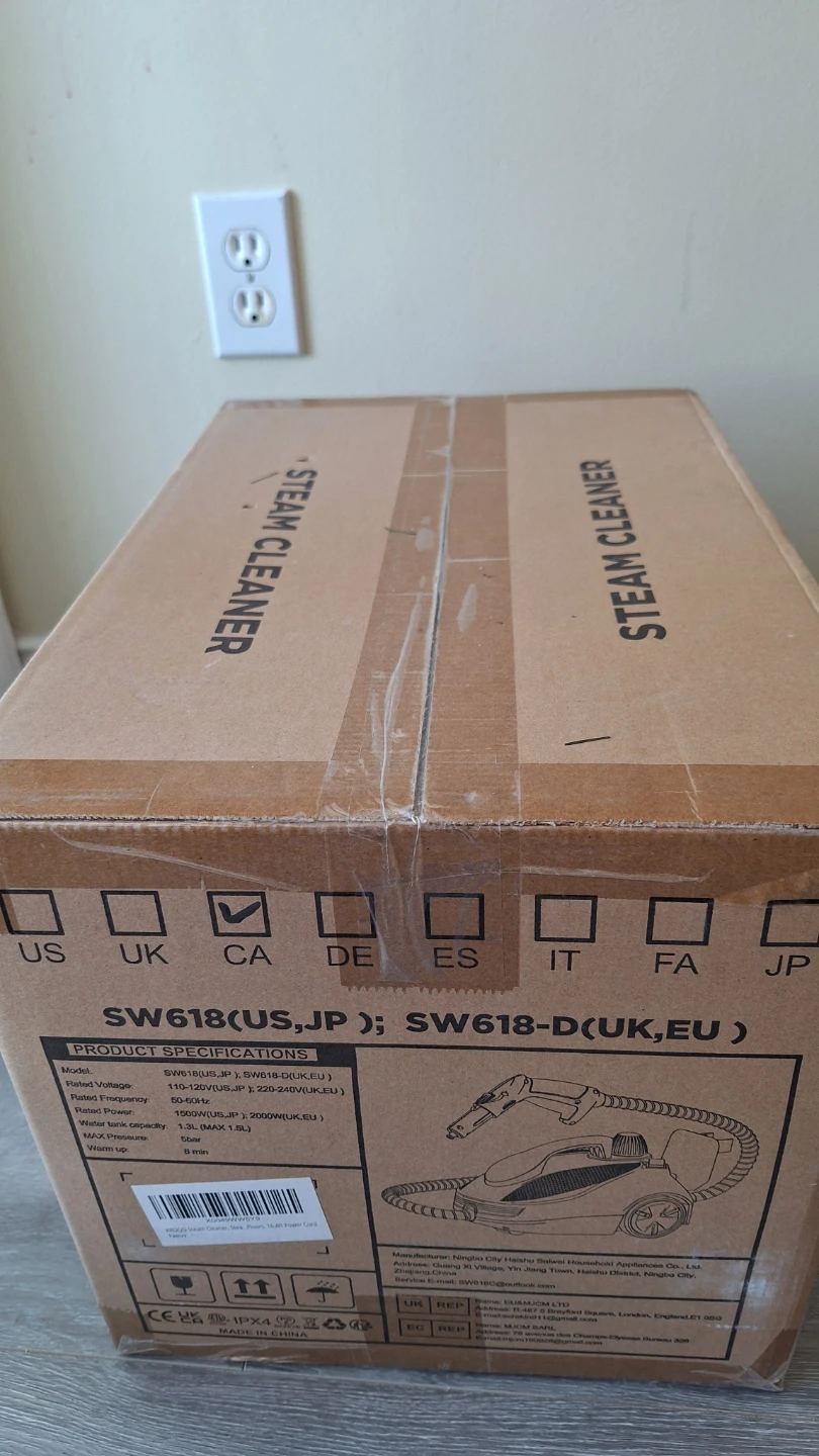 KROQO Steam Cleaner SW618 - photo 3