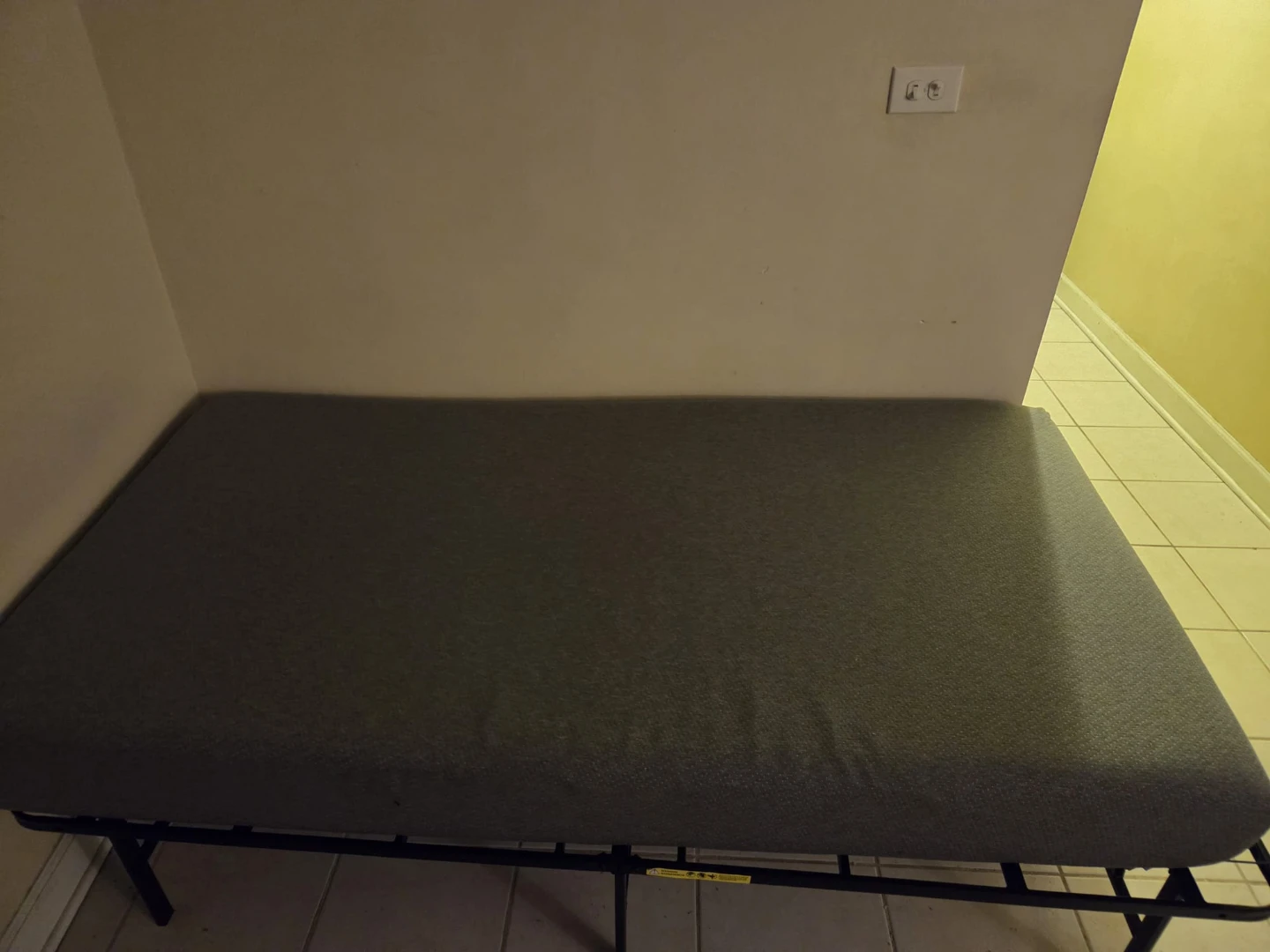 Cama twin con colchon