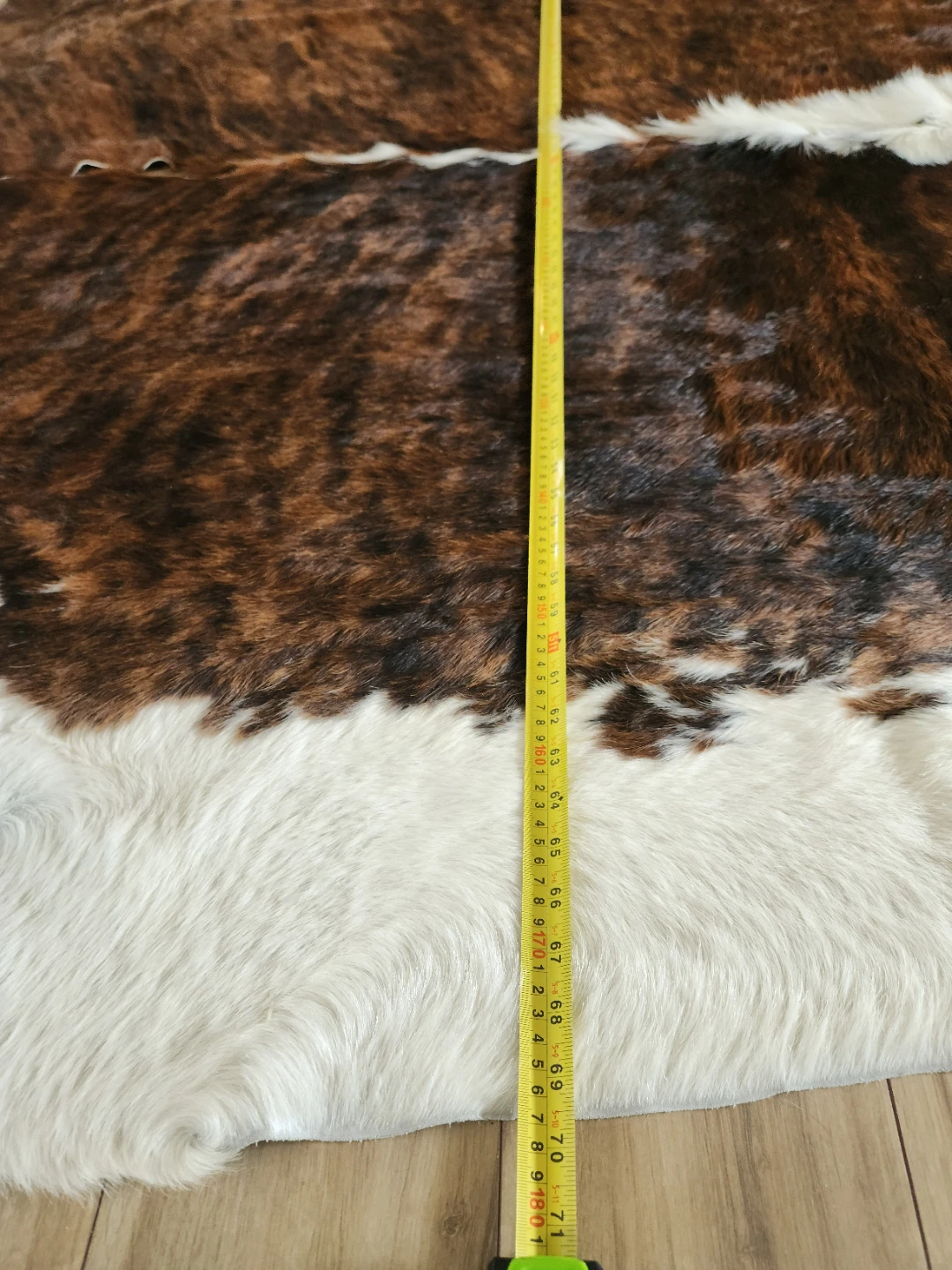 Cowhide Rug - Brown & White - photo 2