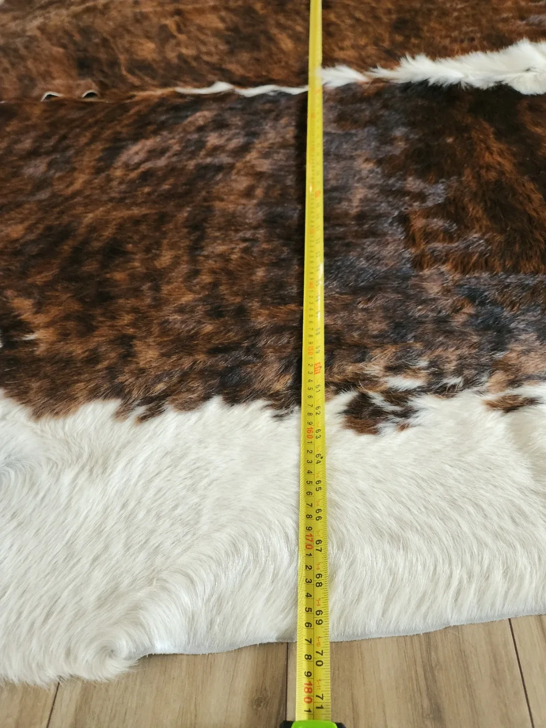 Cowhide Rug - Brown & White - photo 2