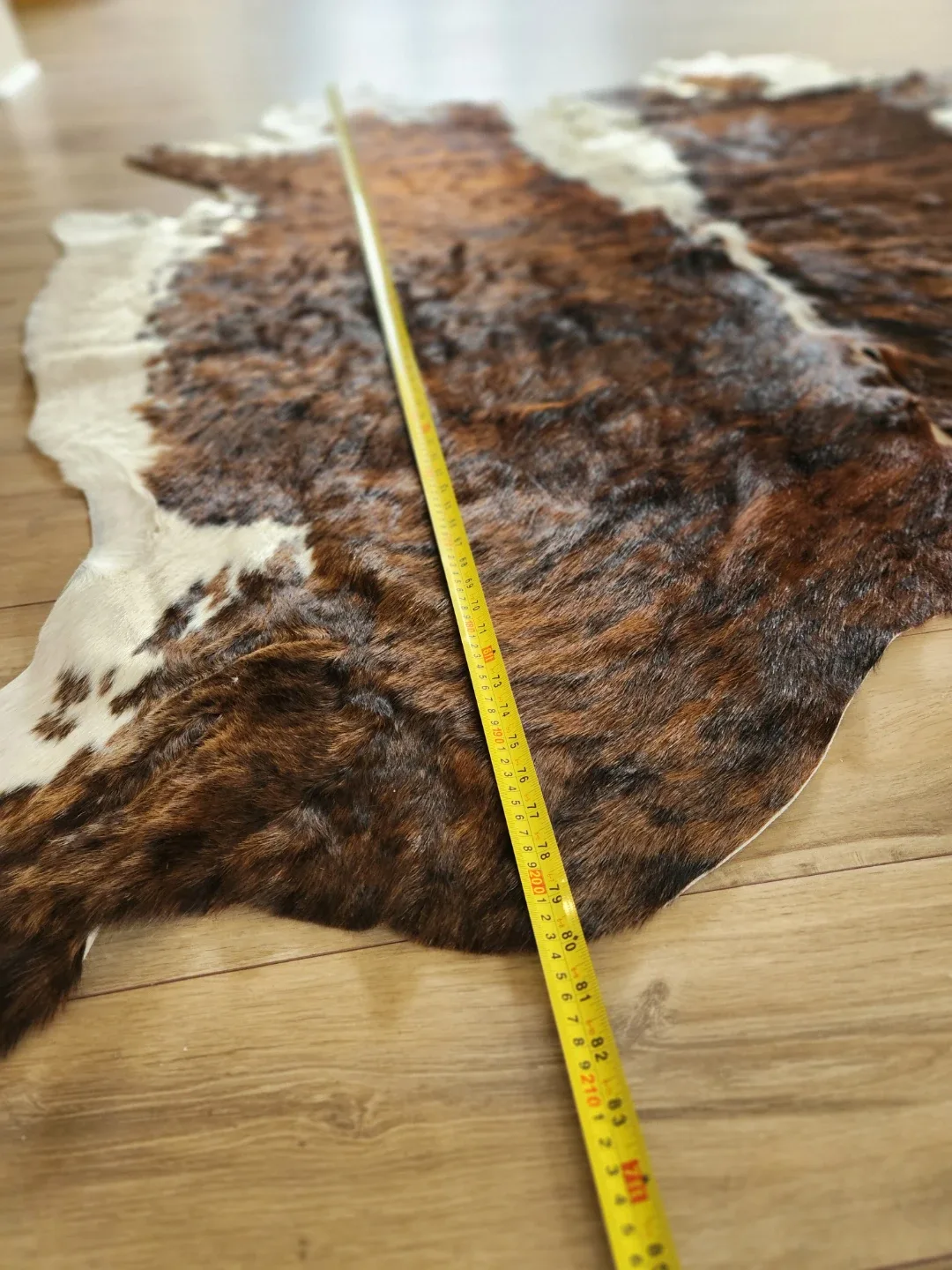 Cowhide Rug - Brown & White - photo 3