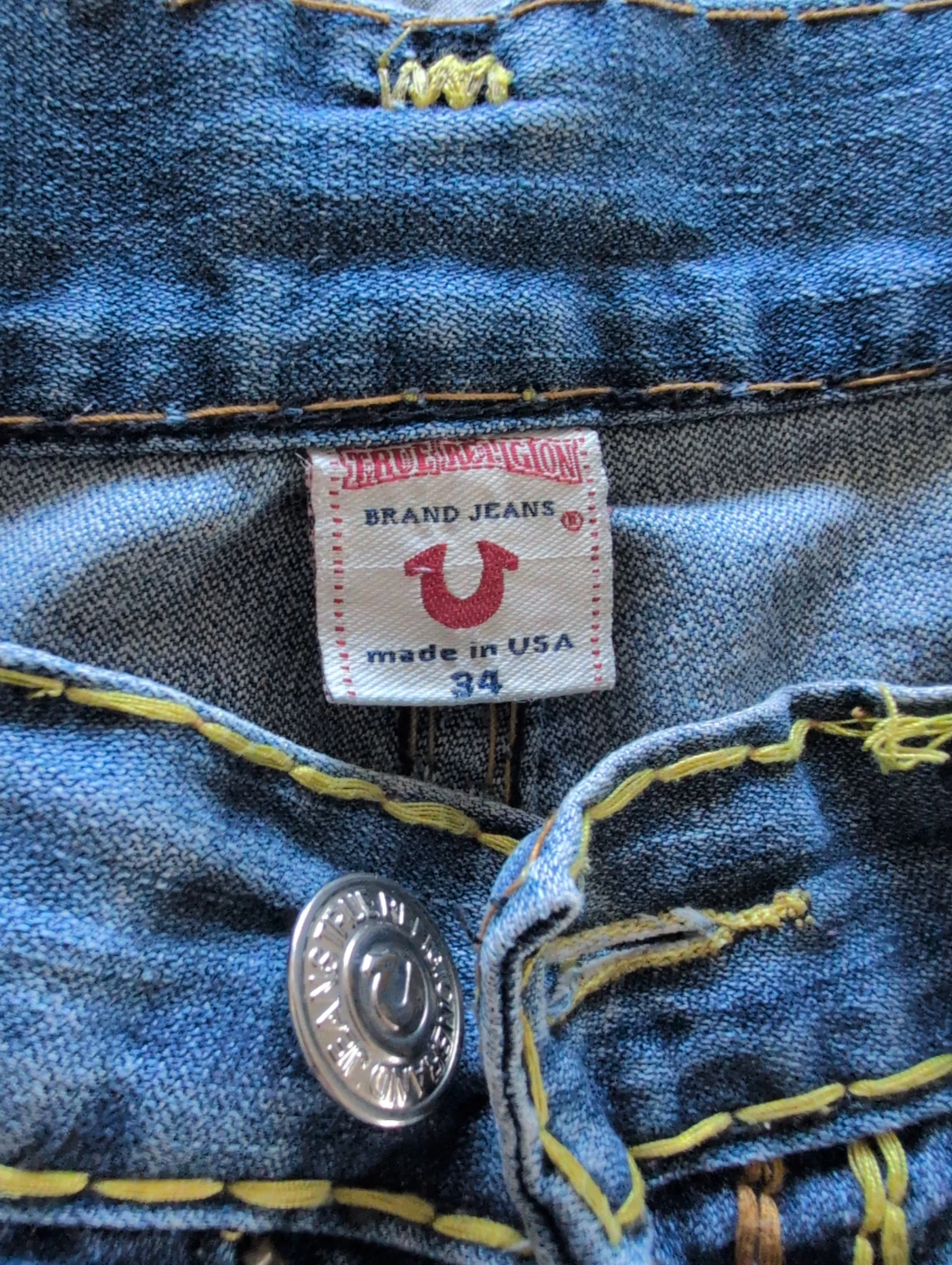 True Religion Billy Super T Jeans - Size 34 - photo 3