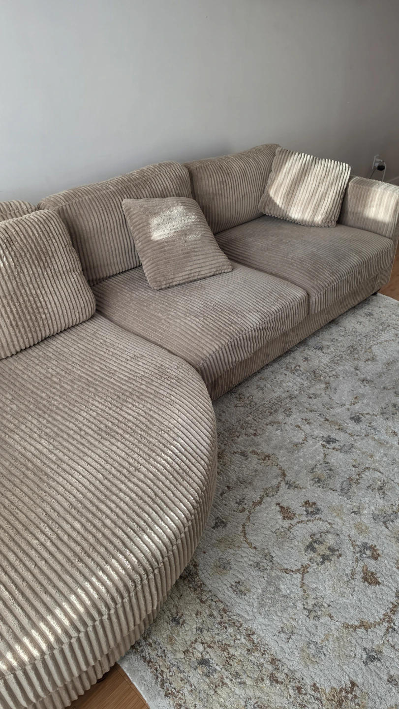 Corduroy Sectional Sofa