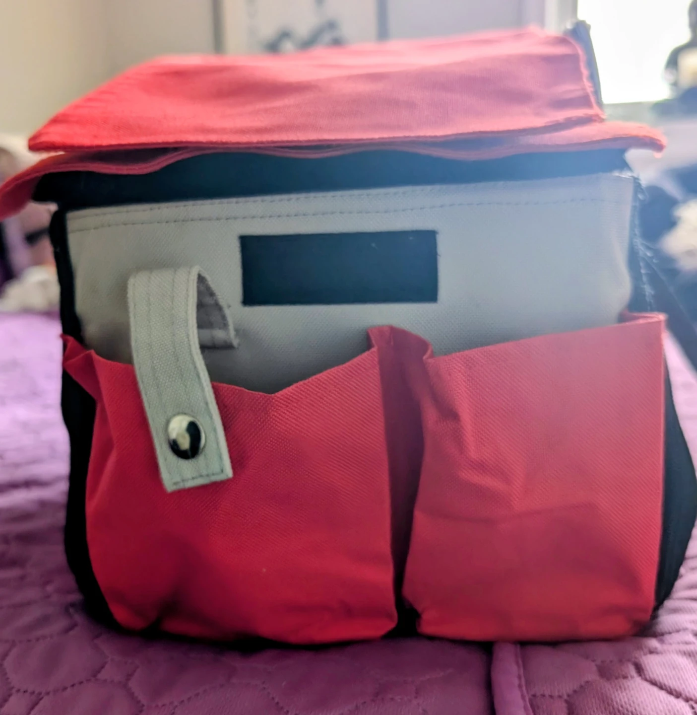 PetLuxe Red and Grey Pet Carrier / Care Seat - photo 4