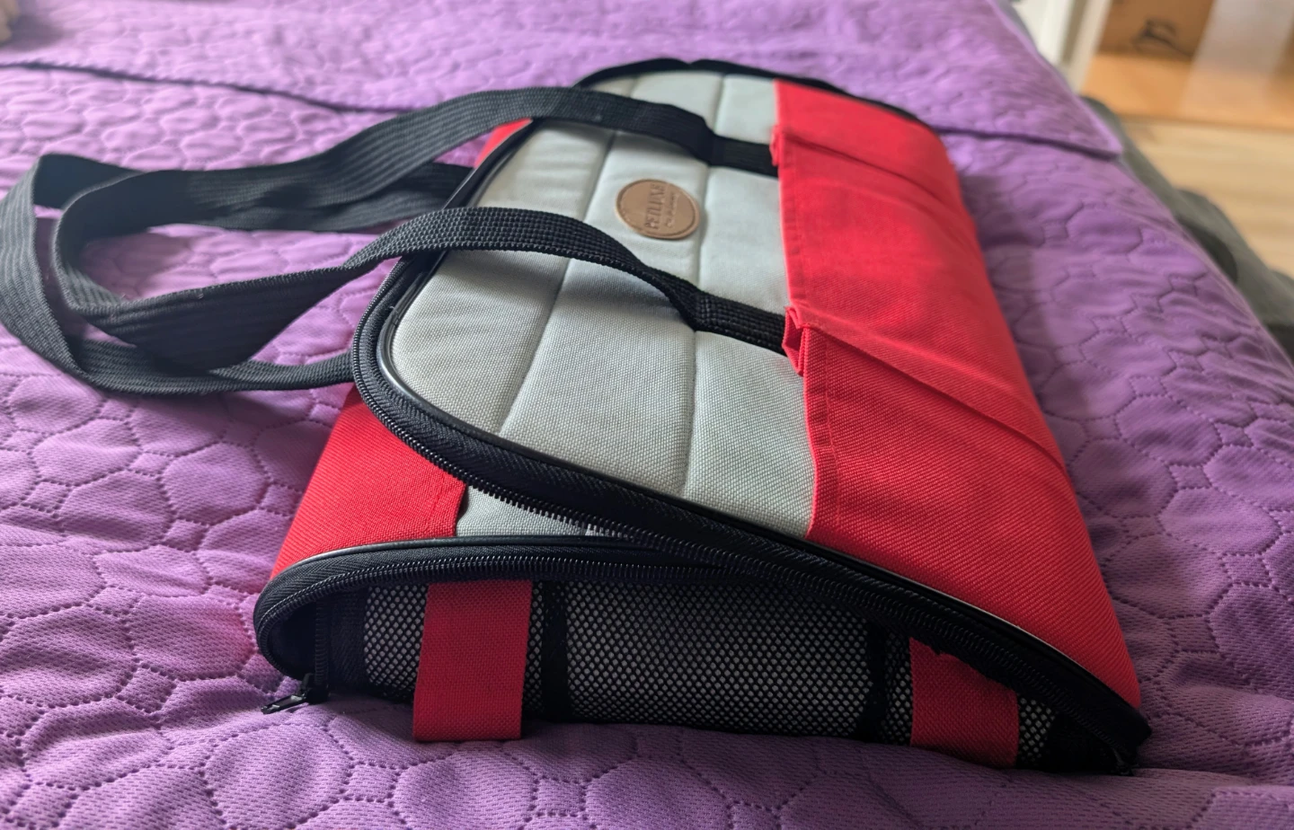 PetLuxe Red and Grey Pet Carrier / Care Seat - photo 5
