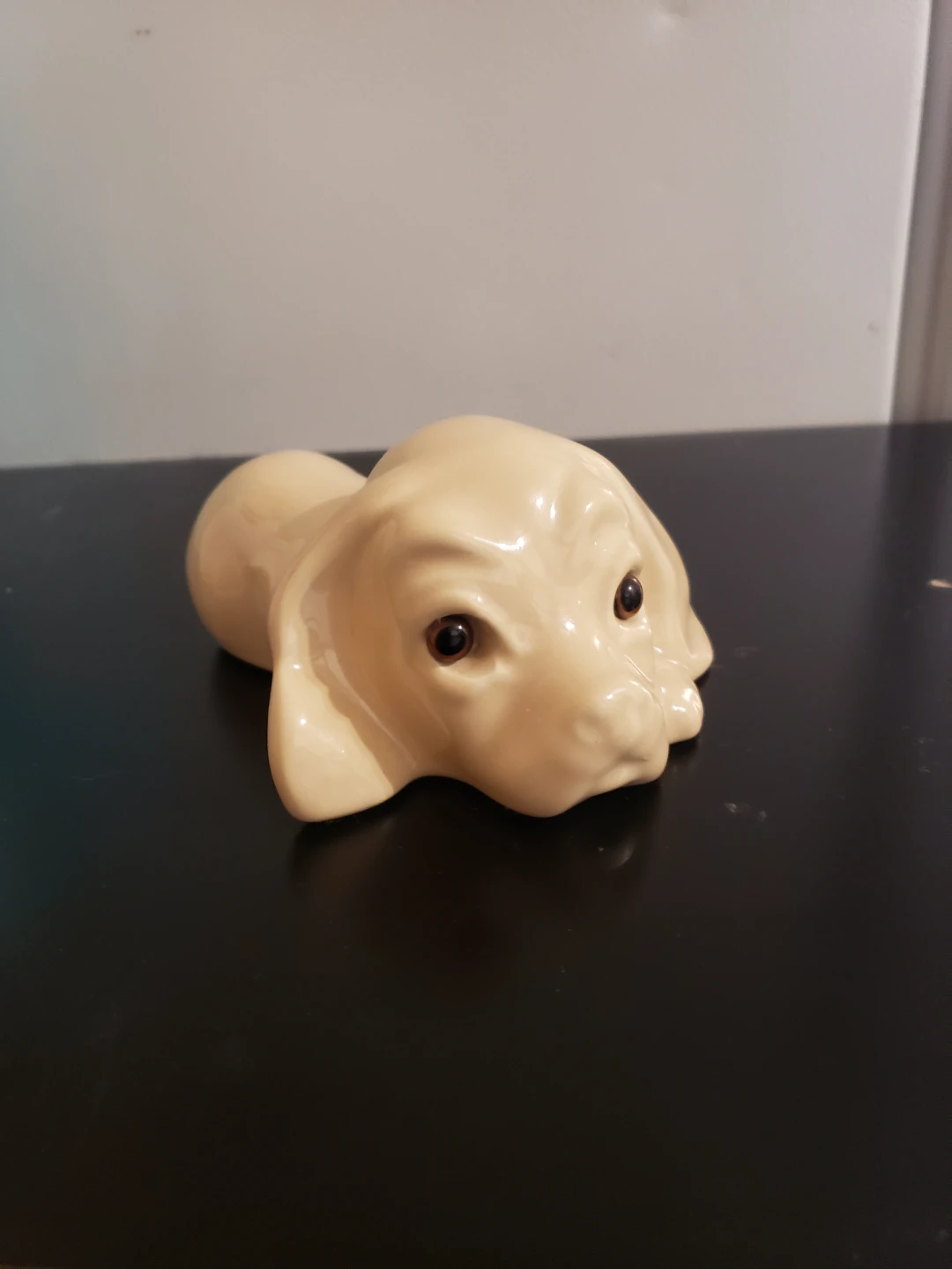 Ceramic Dog Figurine