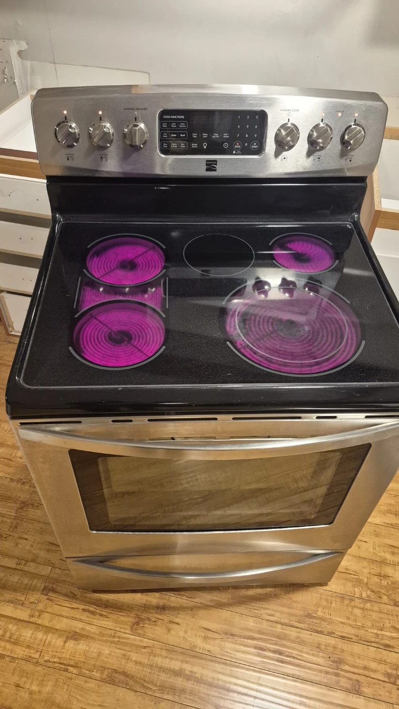 Kenmore Electric Coil Top Stove Oven