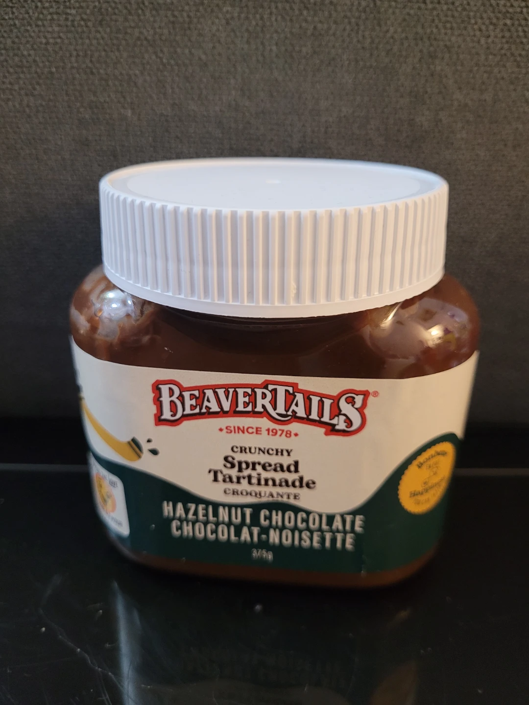 BeaverTails Crunchy Hazelnut Chocolate Spread 370g