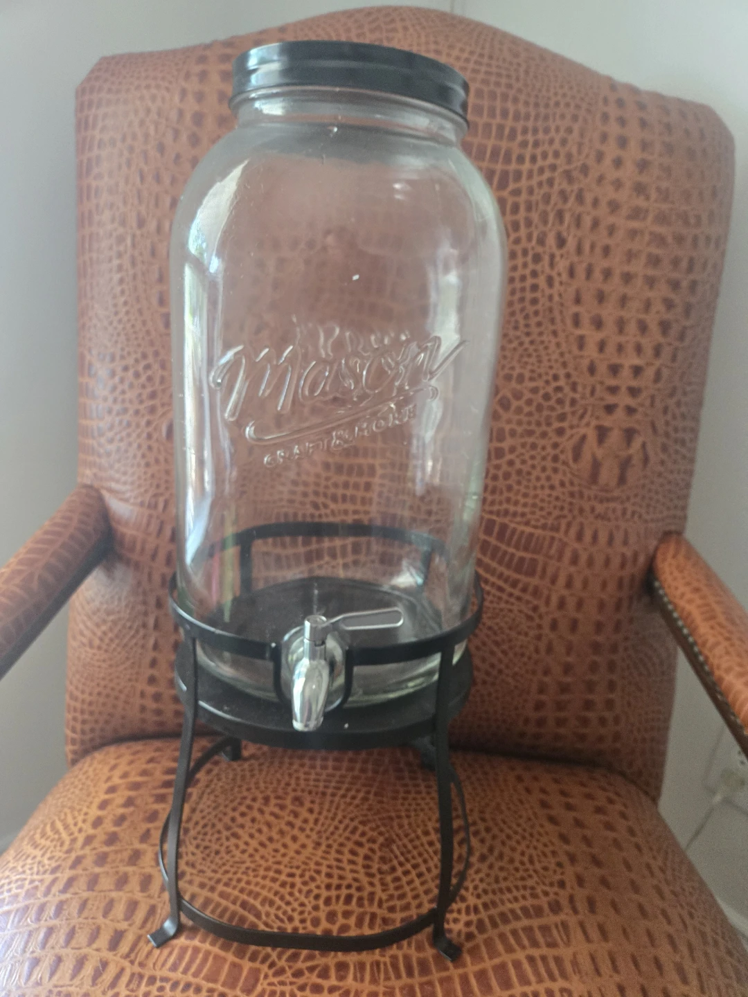 Mason Craft & More Glass Drink Dispenser with Spigot - photo 2