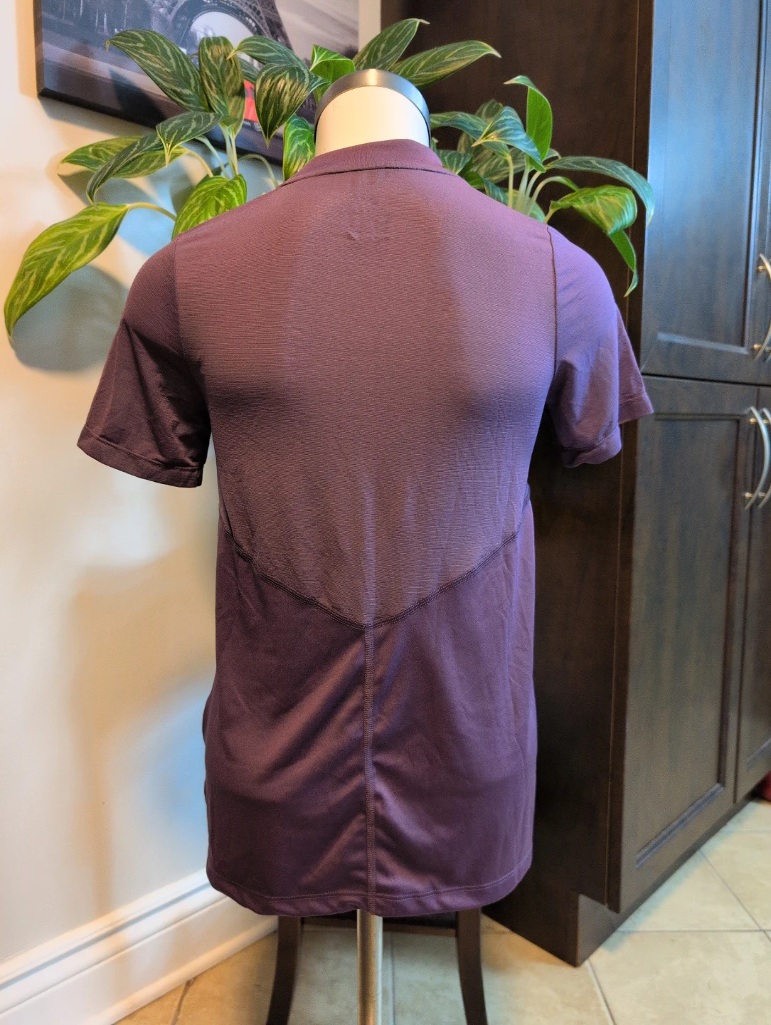 Nike Dri-FIT Running T-Shirt XS Purple - photo 3