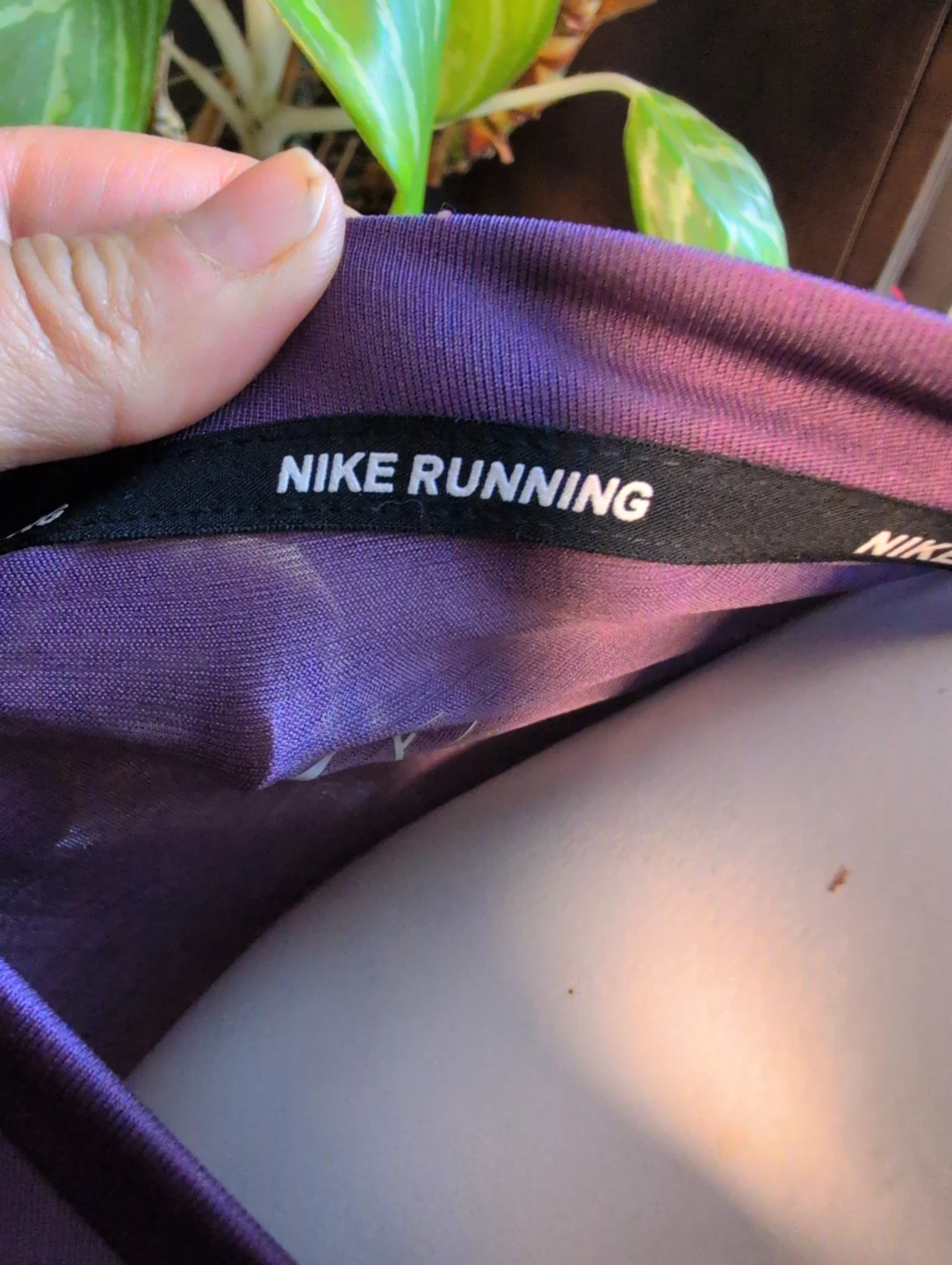 Nike Dri-FIT Running T-Shirt XS Purple - photo 4