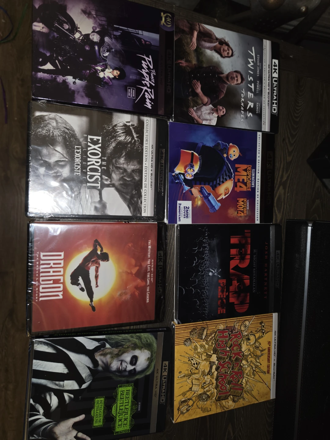 Assorted 4K UHD Blu-ray Movies Collection