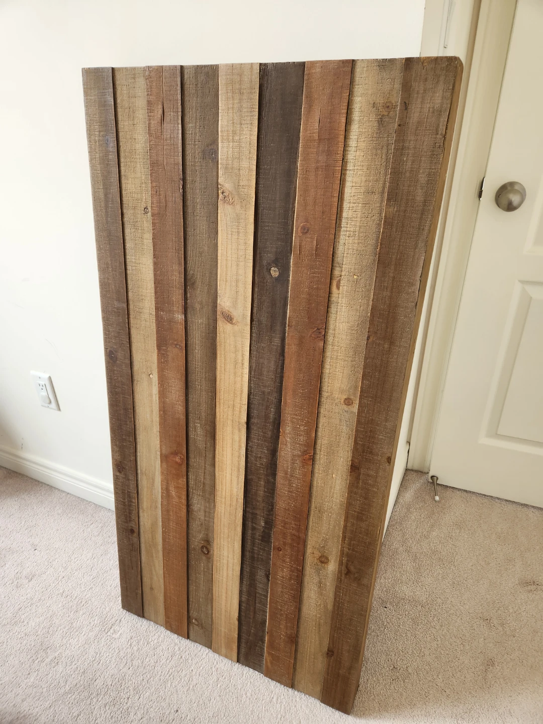 Rustic Wood and Metal Coffee Table - photo 3