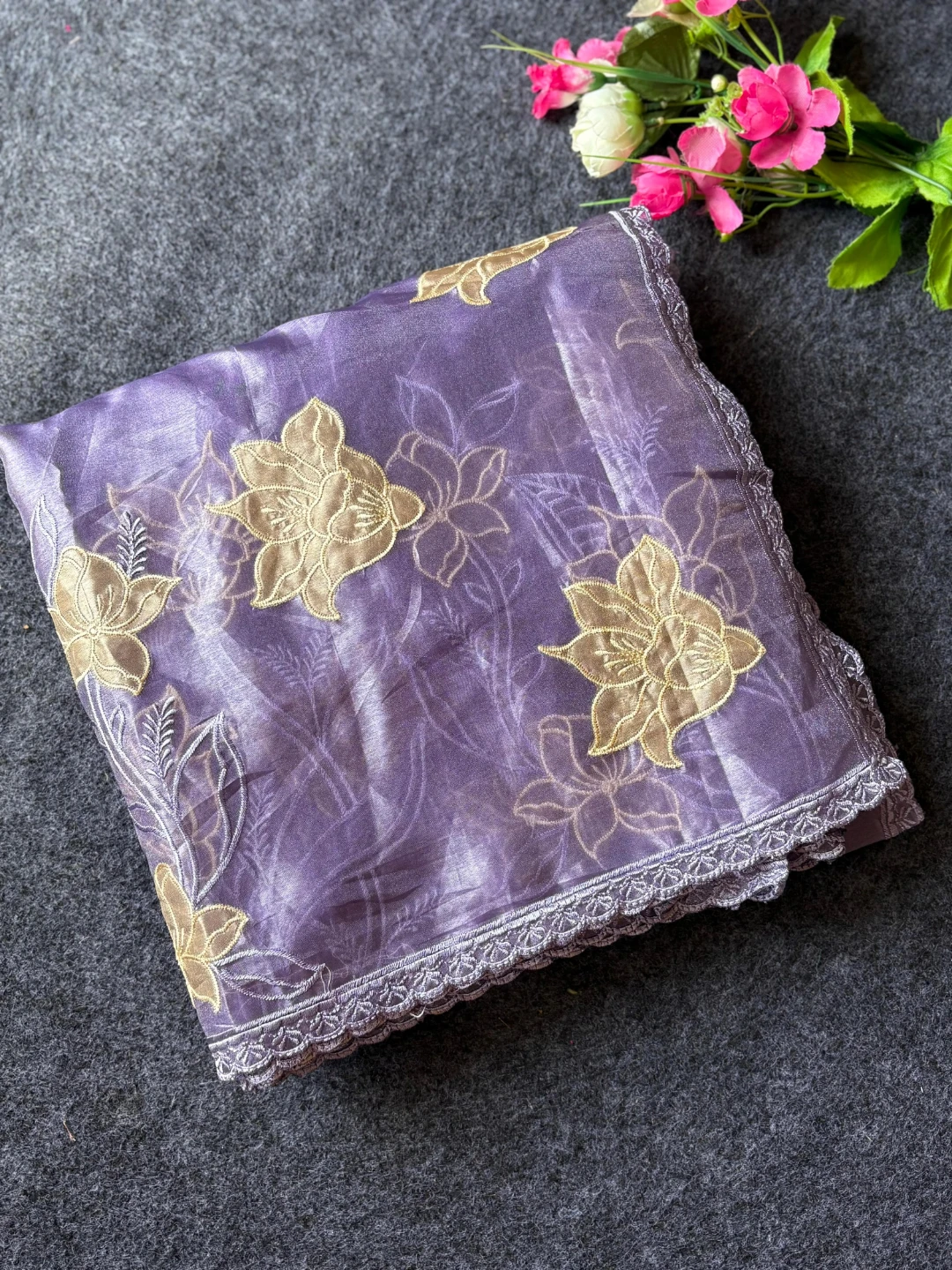 Embroidered Dupatta Scarves - Various Colours - photo 3