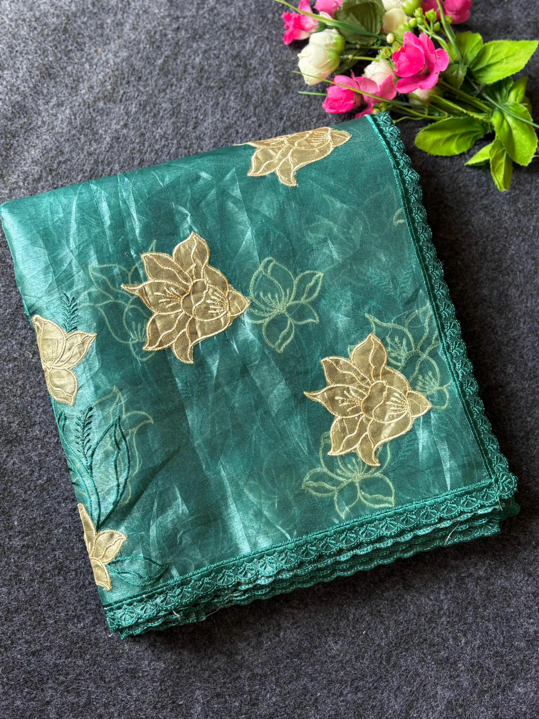 Embroidered Dupatta Scarves - Various Colours - photo 4
