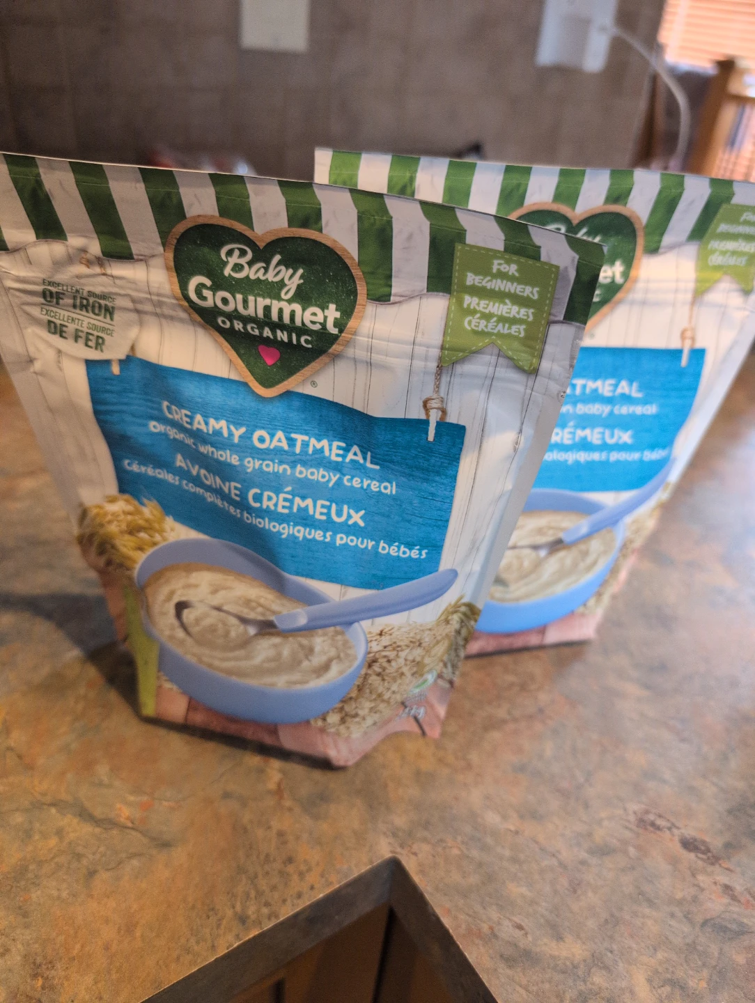 Baby Gourmet Organic Creamy Oatmeal Cereal