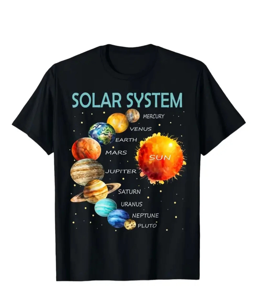 New Solar System Tshirt  - Size L