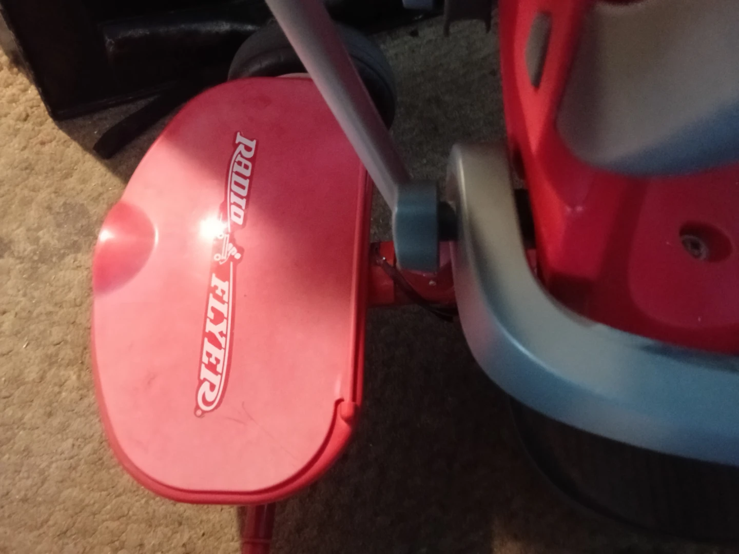 Radio Flyer Red Tricycle with Canopy and Parent Handle - photo 2