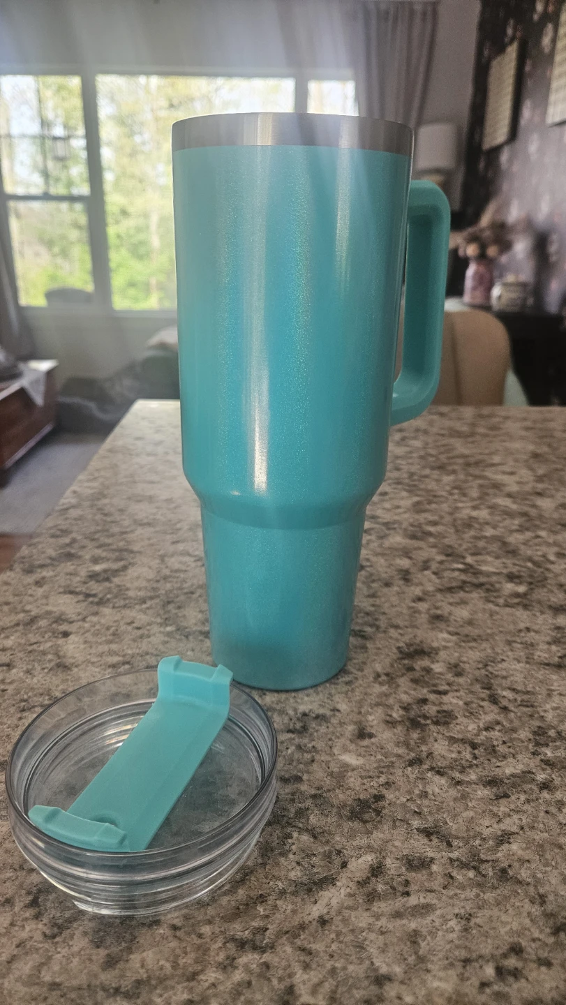 Aqua Tumbler with Handle - photo 2