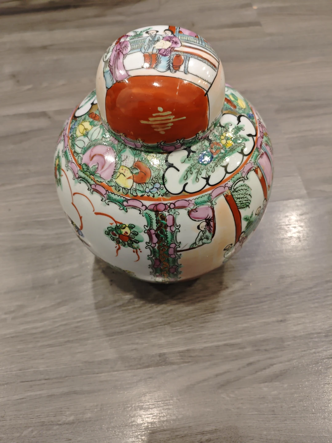 Decorative Ceramic Ginger Jar