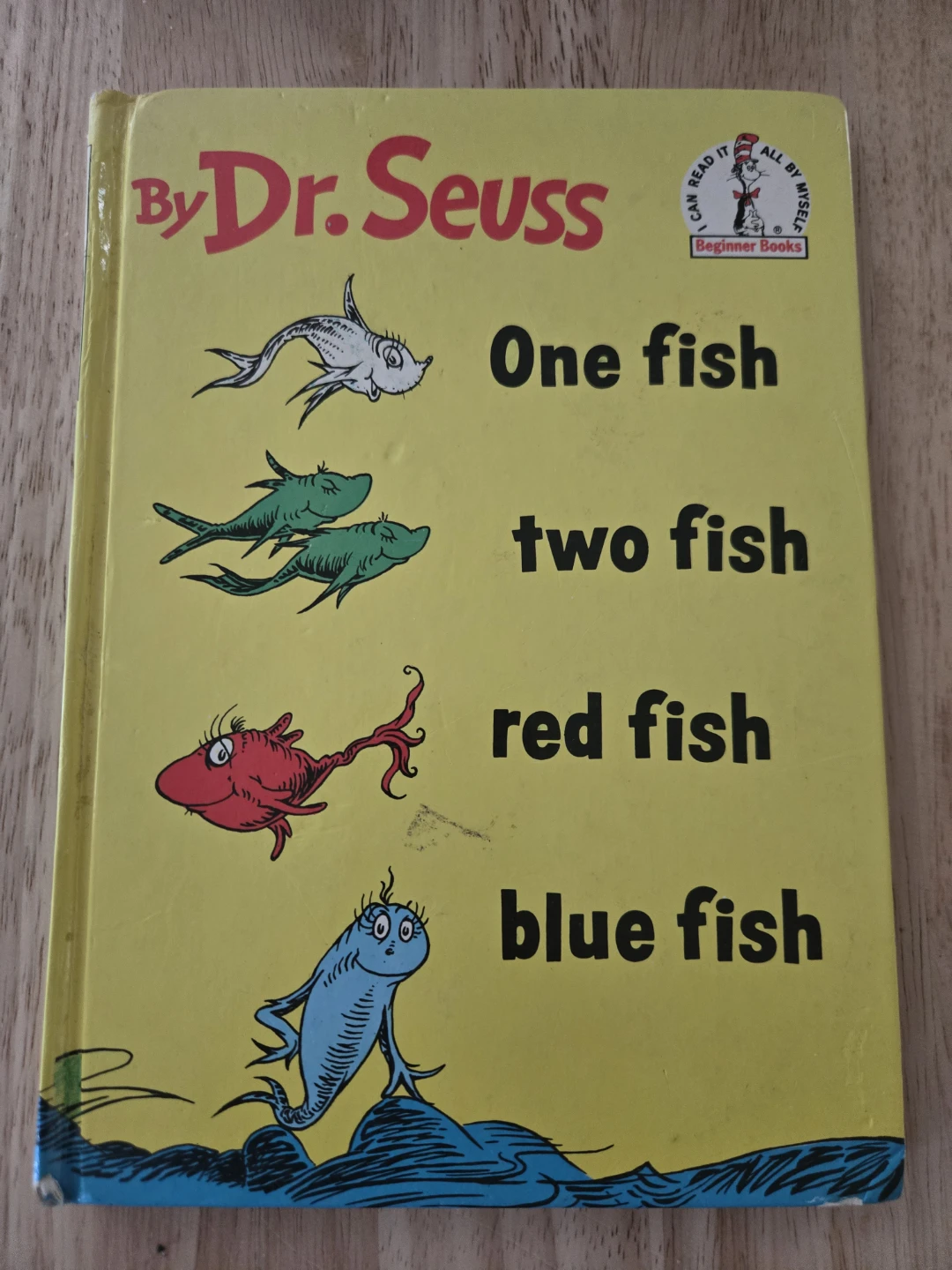 Dr. Seuss One Fish Two Fish Red Fish Blue Fish Beginner Book