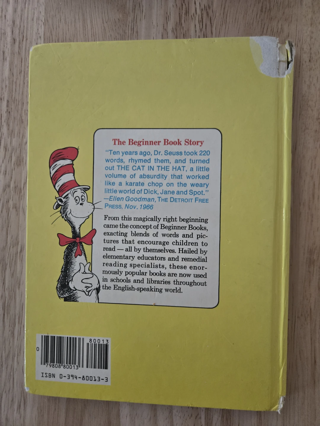 Dr. Seuss One Fish Two Fish Red Fish Blue Fish Beginner Book - photo 2